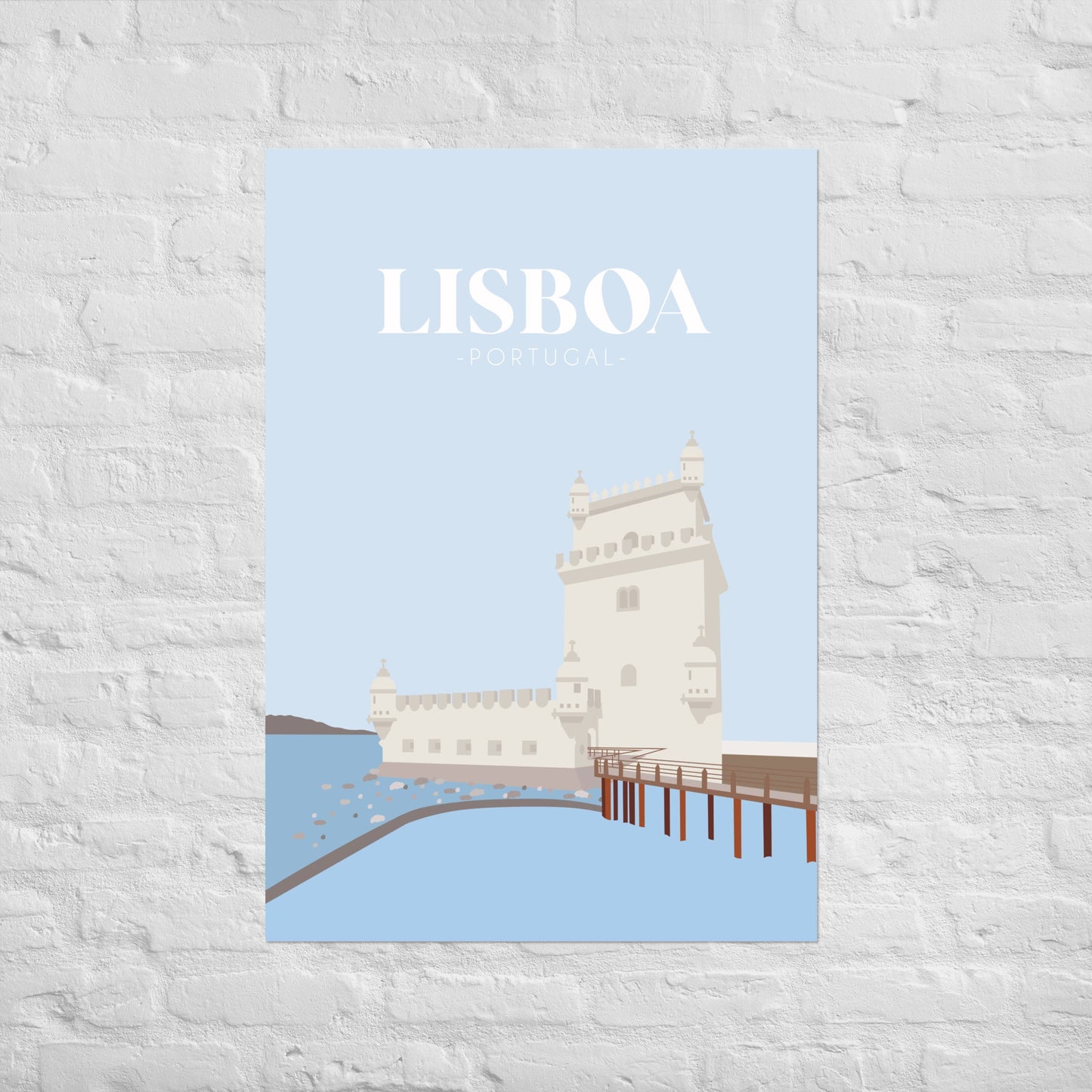 Trio d’affiches « Lisbonne »