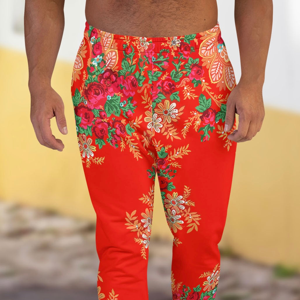 Ensemble sweat + pantalon de jogging « Foulard portugais Minhoto rouge »