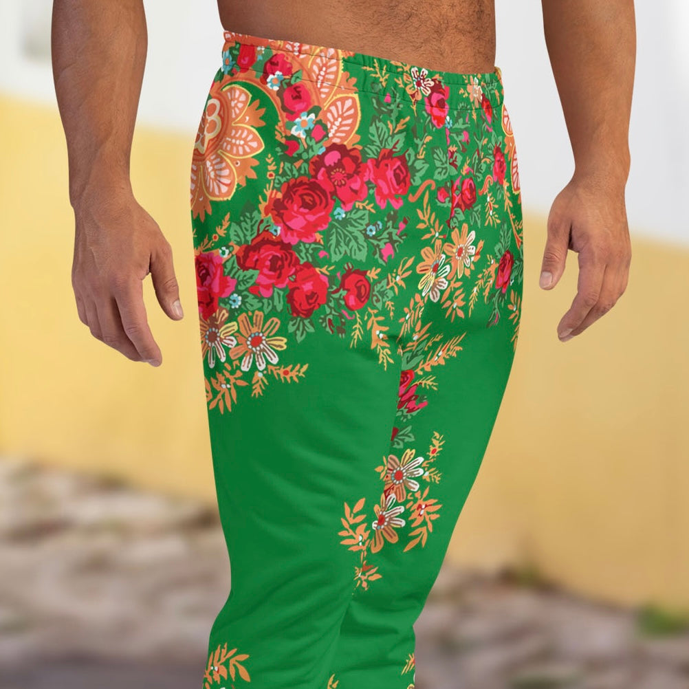 Ensemble sweat + pantalon de jogging « Foulard portugais Minhoto vert »