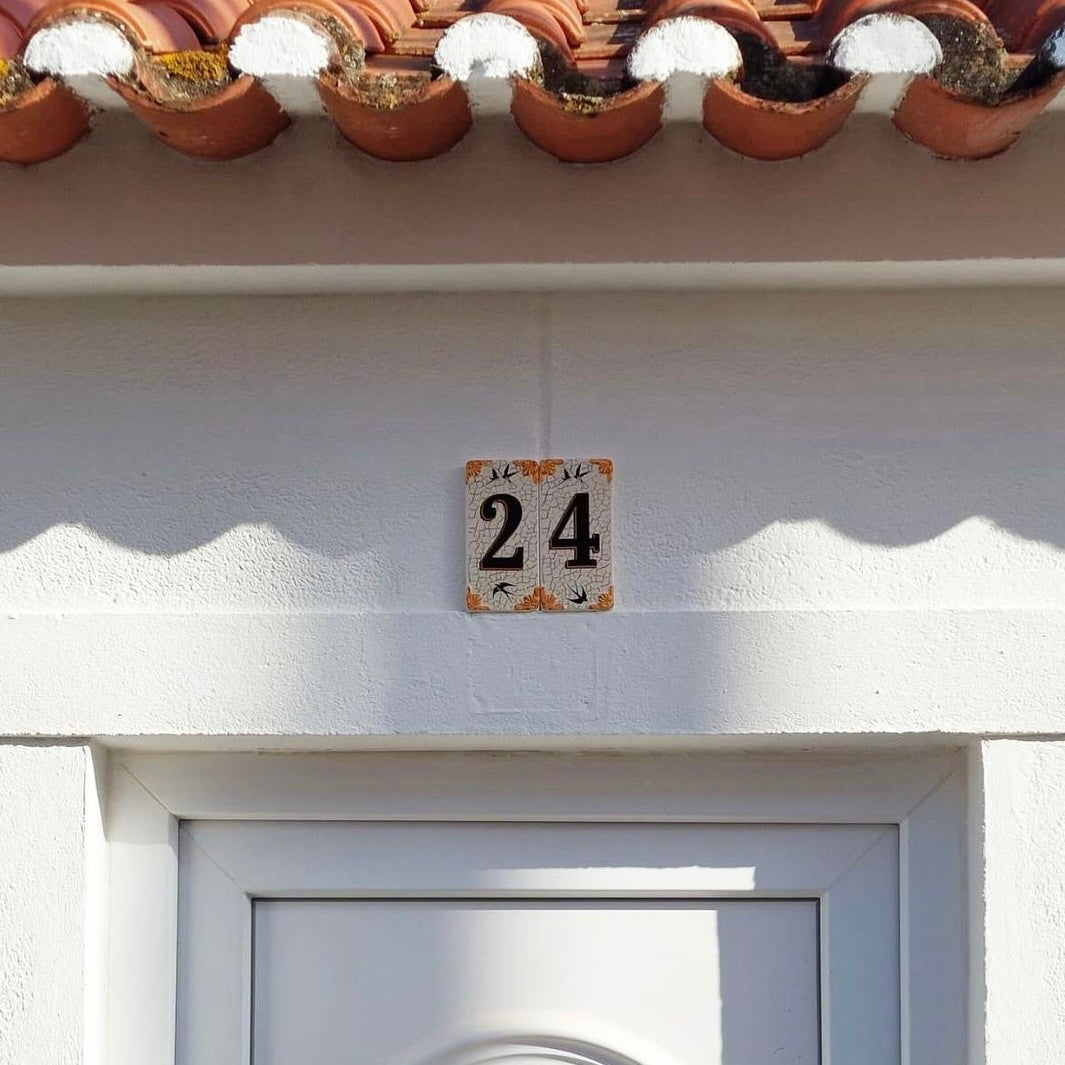 Azulejo "numéro"