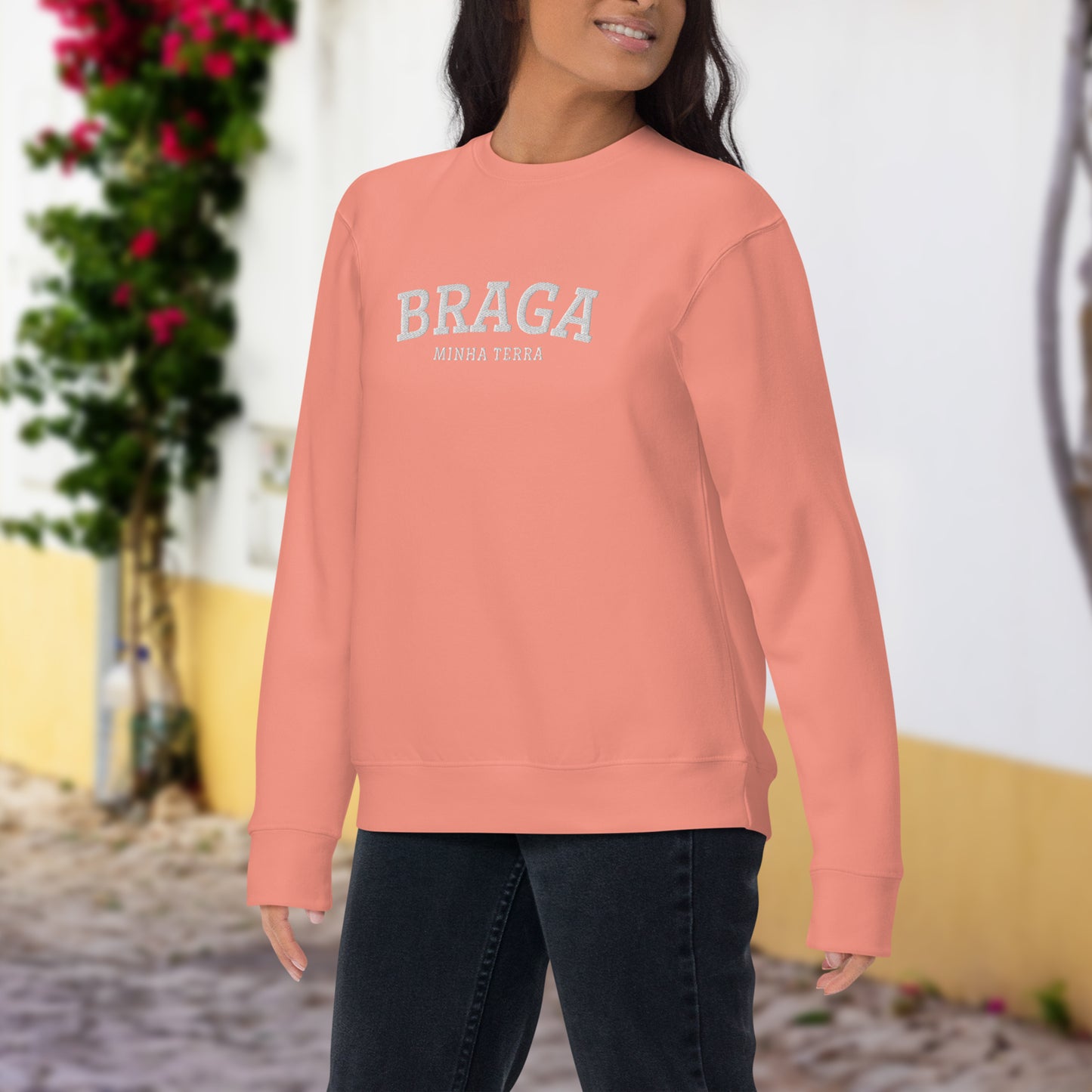 Moletom bordado "Braga, Minha Terra"
