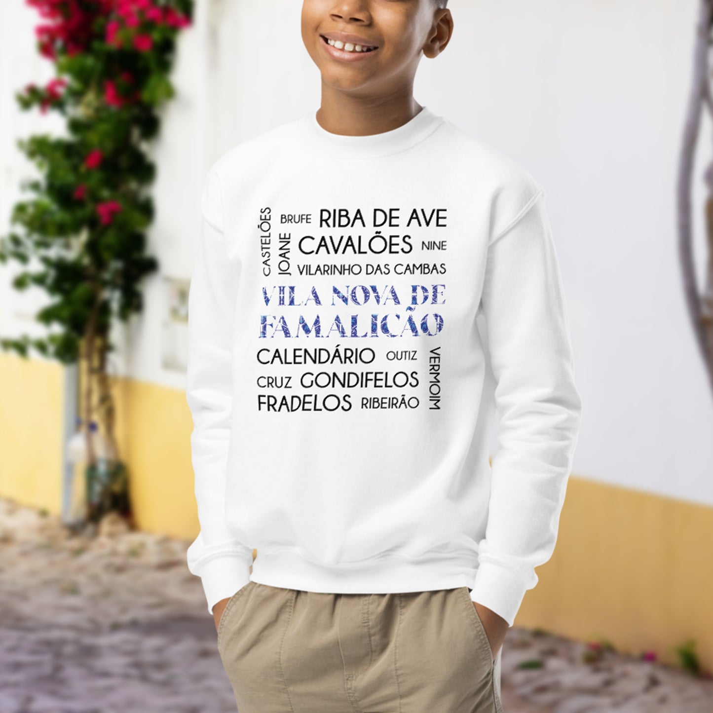 Sweat enfant « Vila Nova de Famalicão e freguesias »