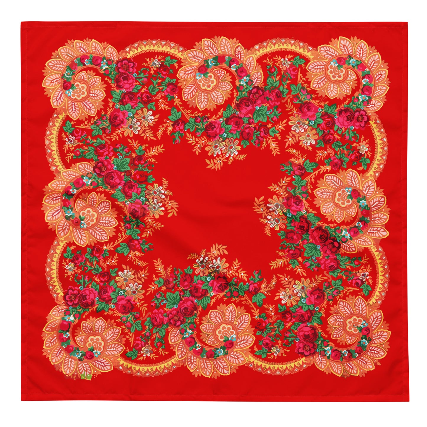 Bandana « Foulard portugais Minhoto rouge »