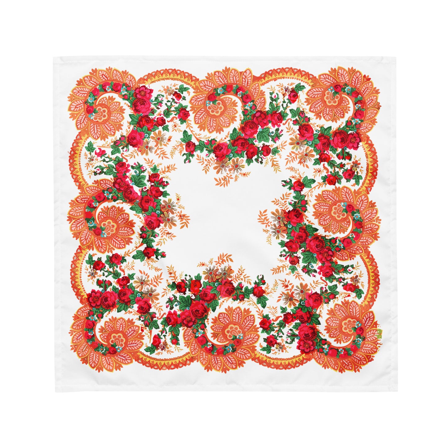 Bandana « Foulard portugais Minhoto blanc »