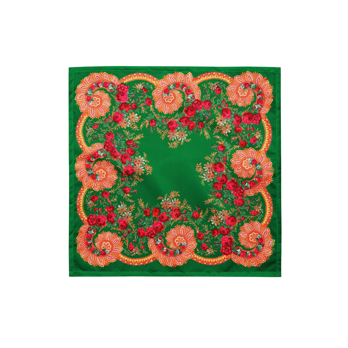 Bandana « Foulard portugais Minhoto vert »