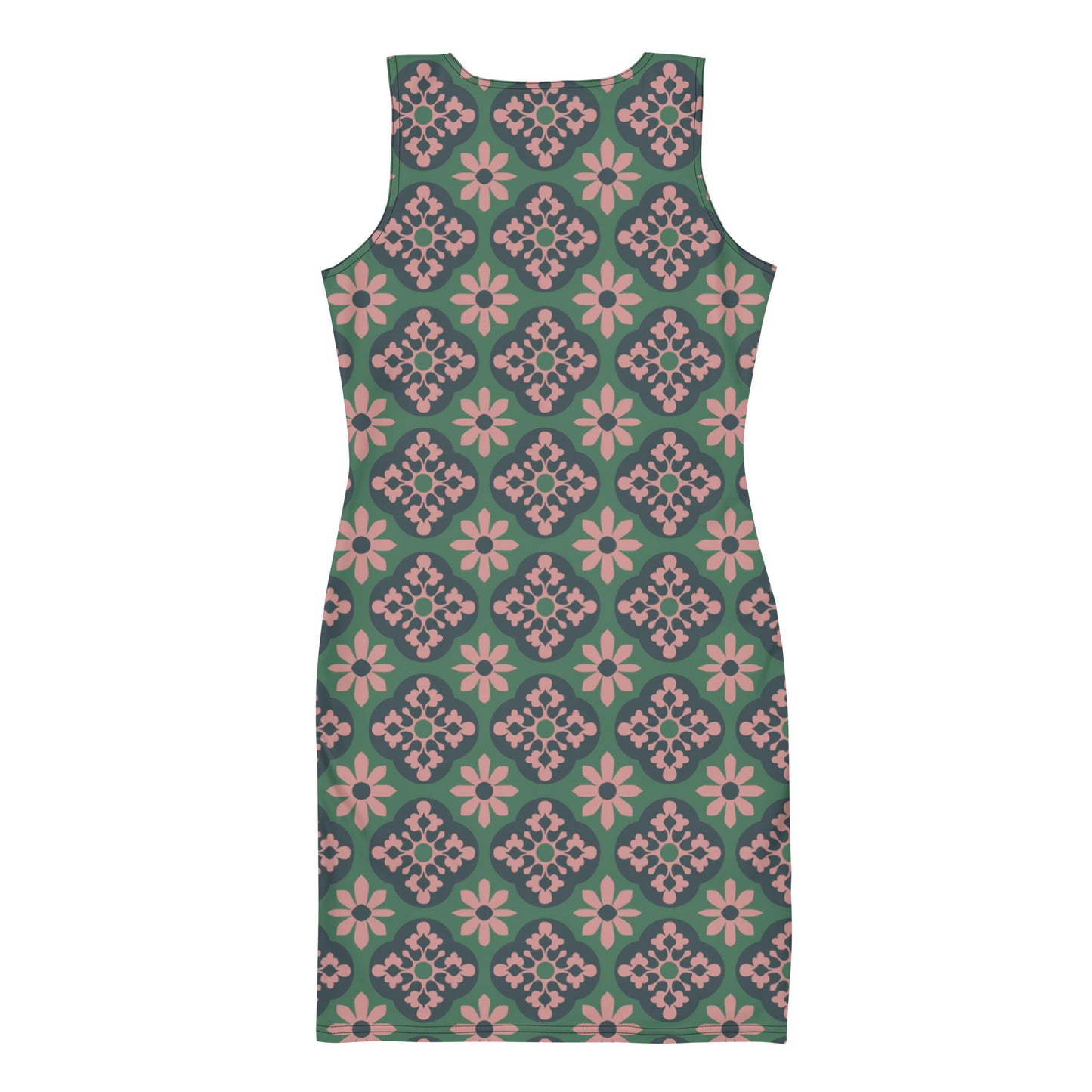 Vestido bodycon “Azulejos de Cascais”