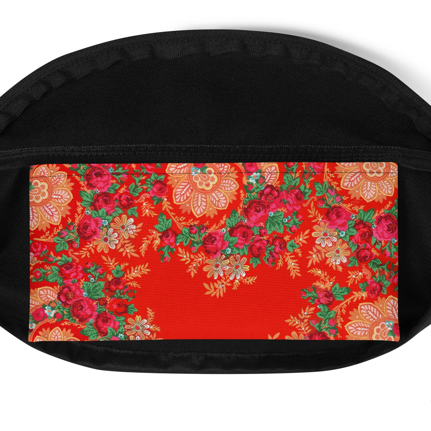 Sac Banane « Foulard portugais Minhoto rouge »