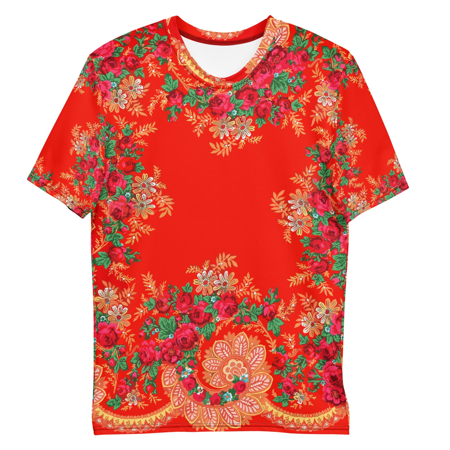 T-shirt “Lenço Português Minhoto Vermelho”