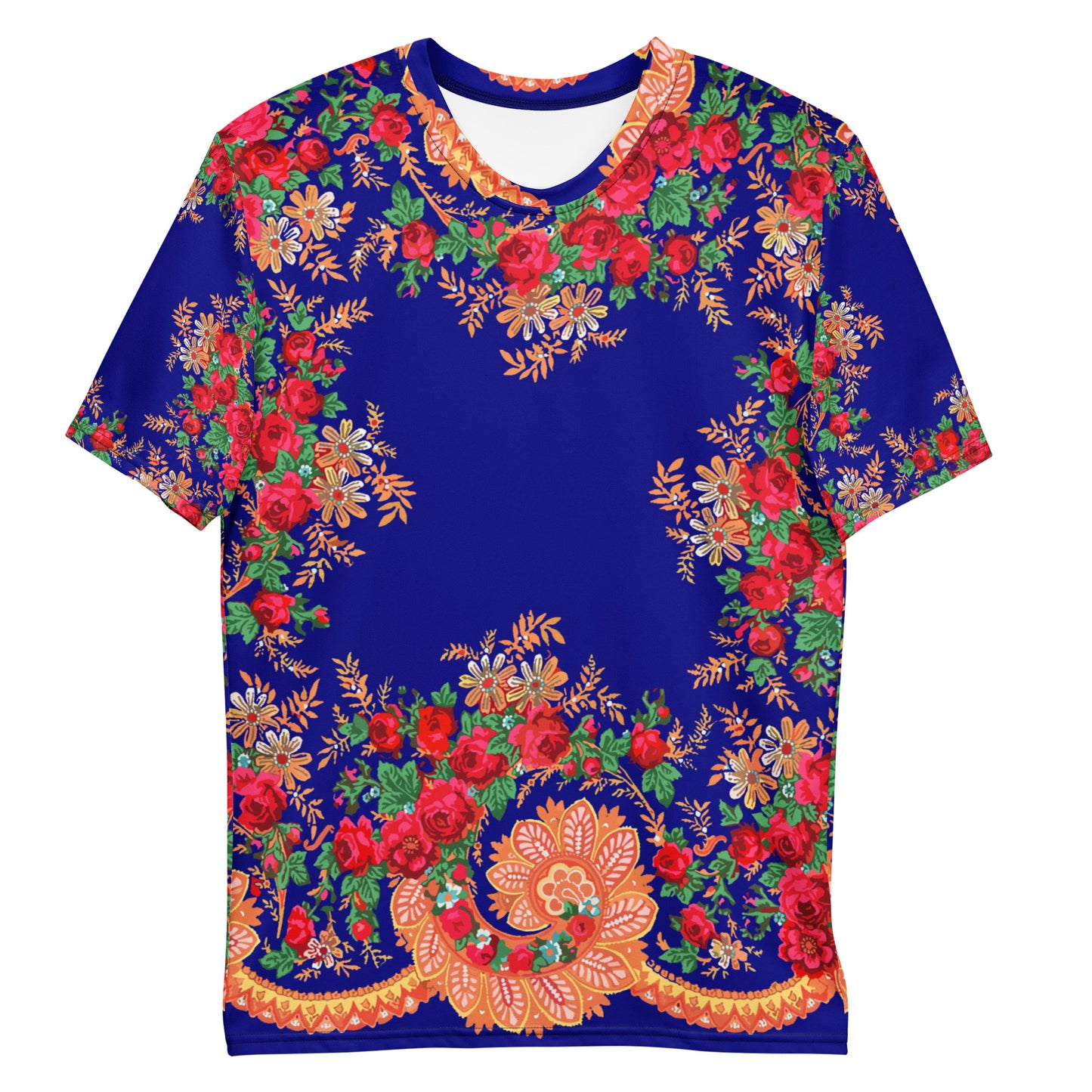 T-shirt « Foulard portugais Minhoto bleu »