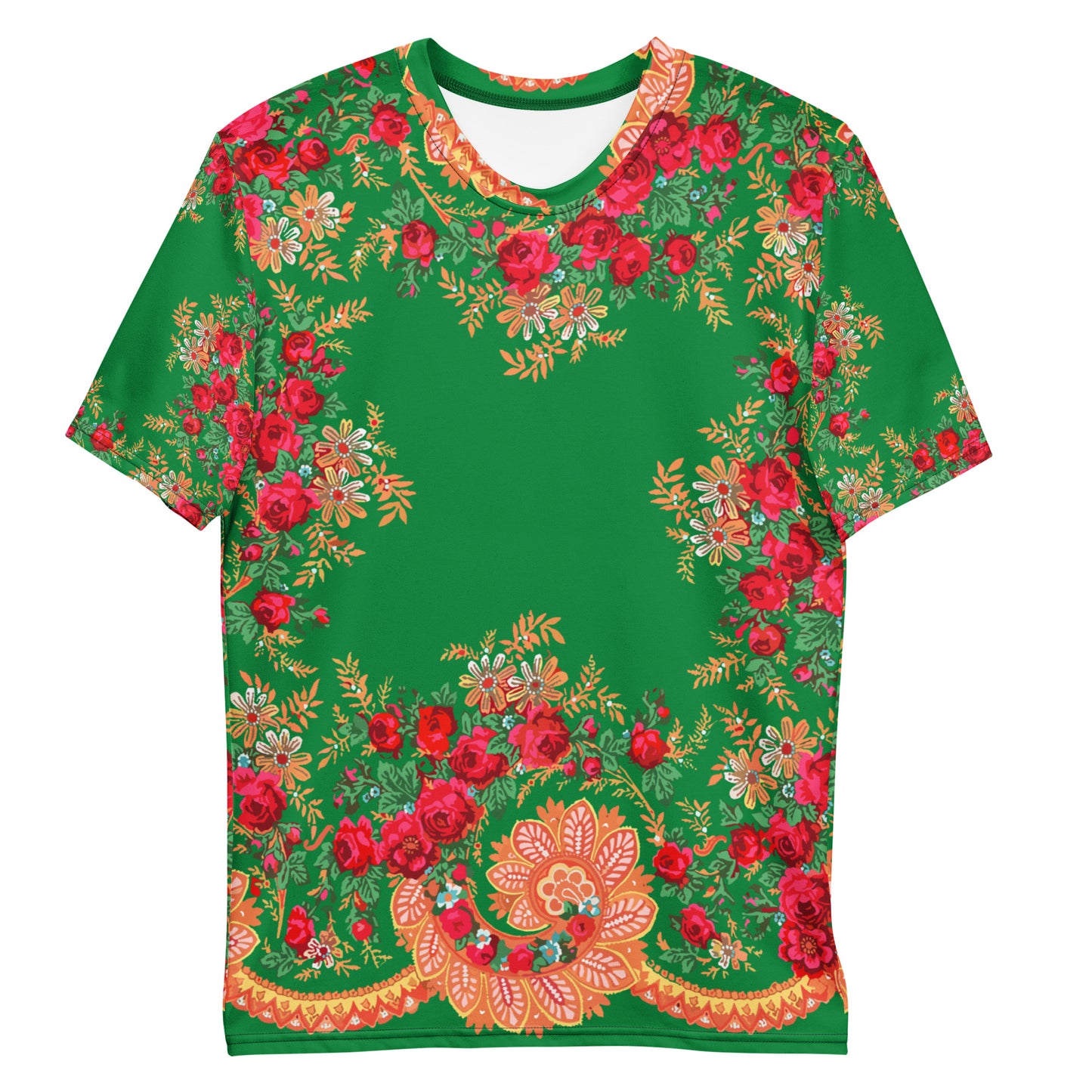 T-shirt « Foulard portugais Minhoto vert »