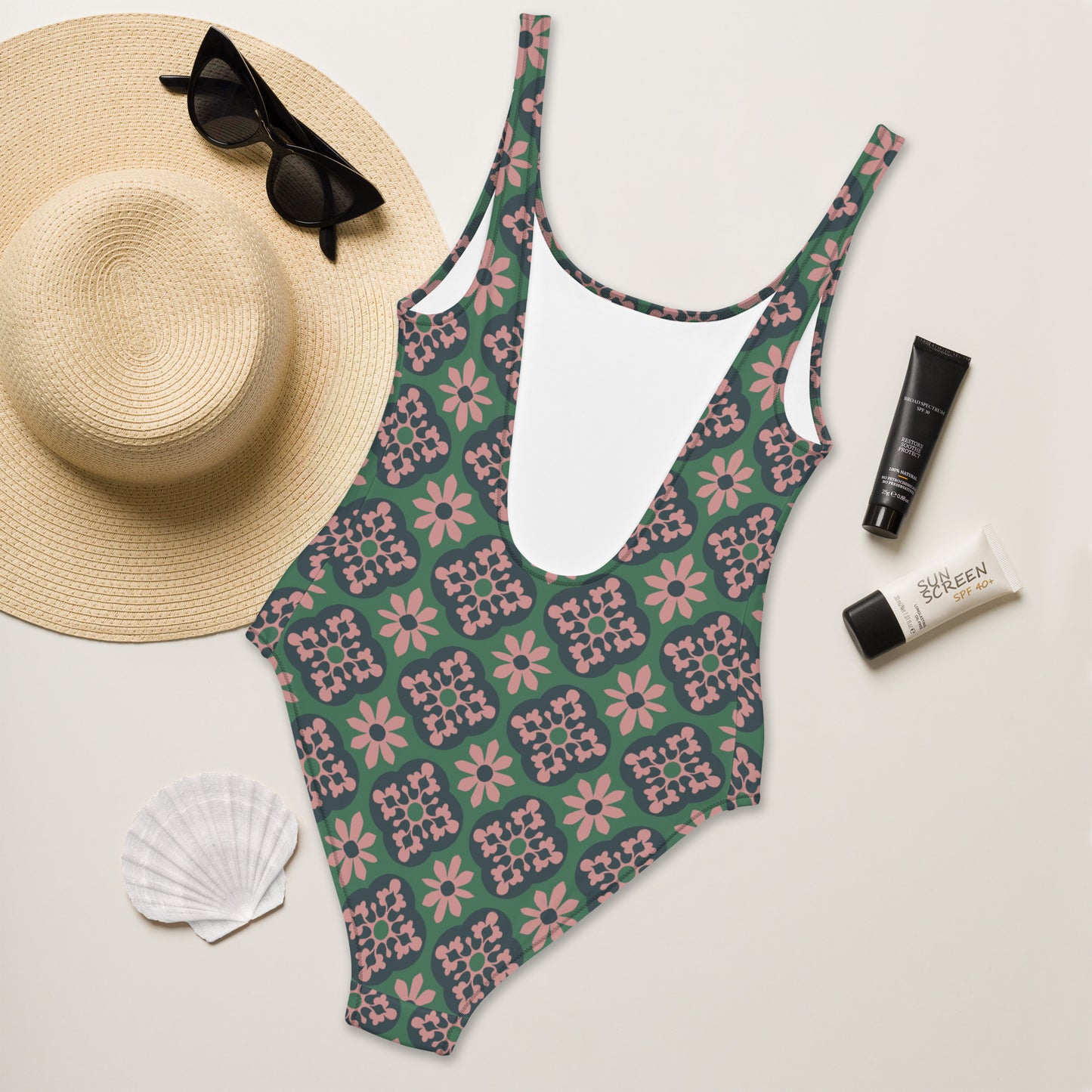 Maillot de bain adulte « Azulejos de Cascais »