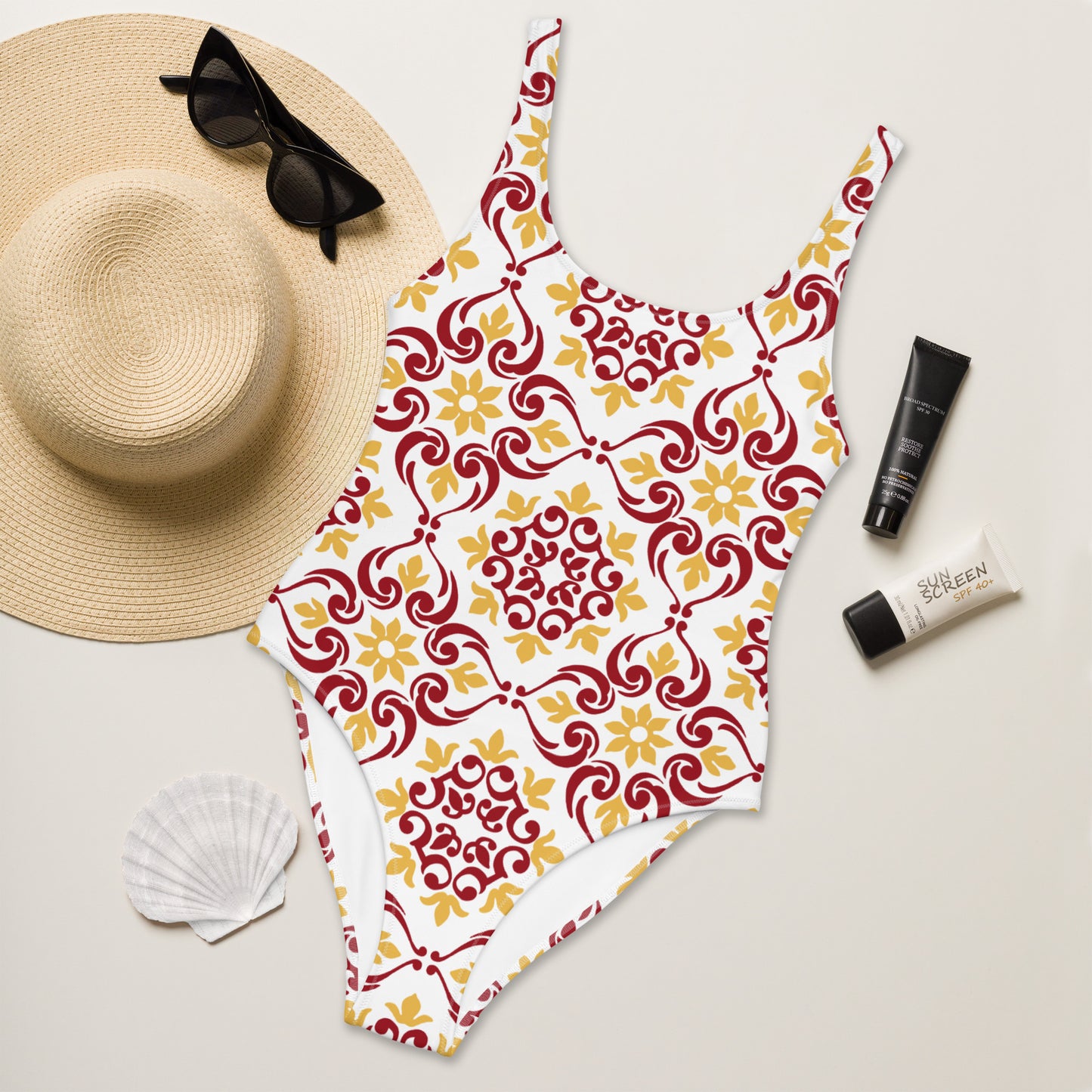 Maillot de bain adulte « Azulejos de Sintra »