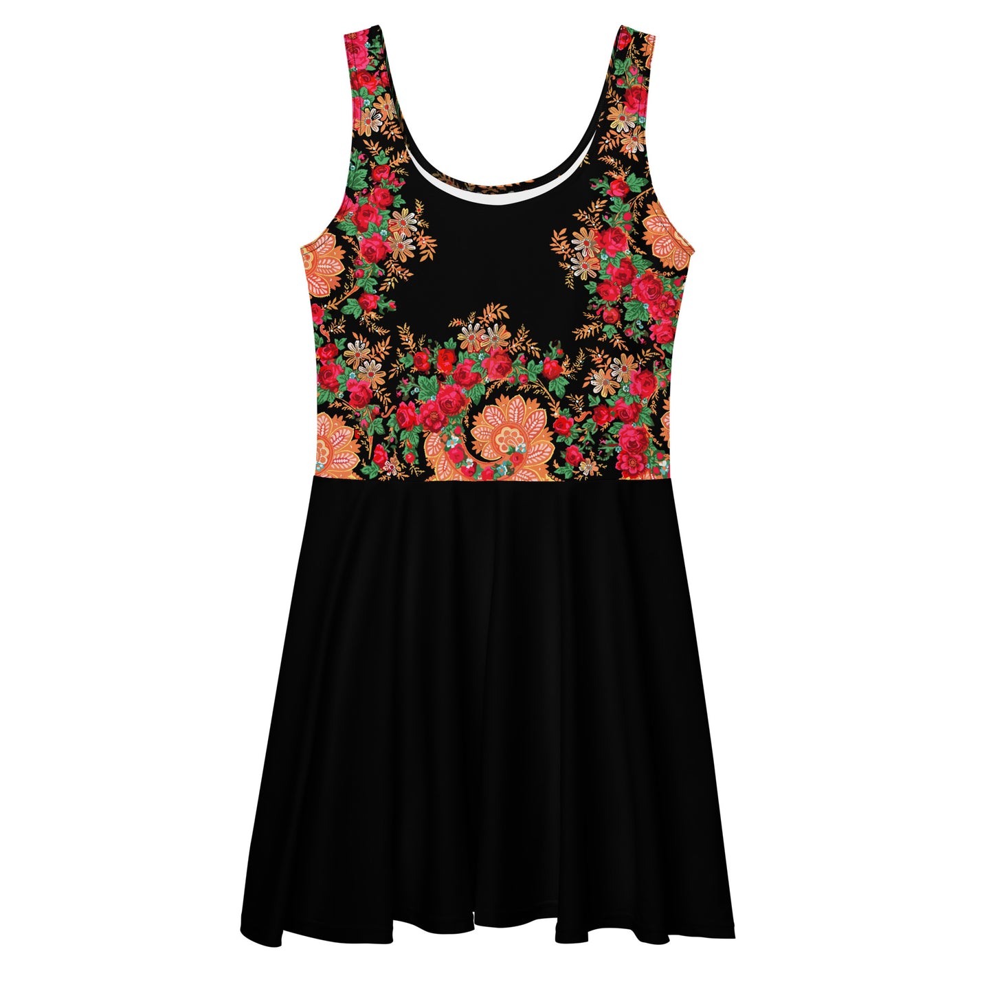 Vestido “lenço português preto do Minhoto”