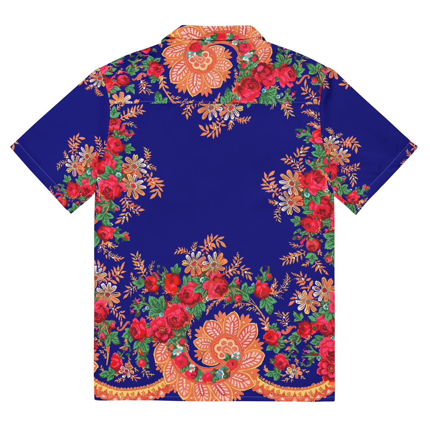 Chemise « Foulard portugais Minhoto bleu »