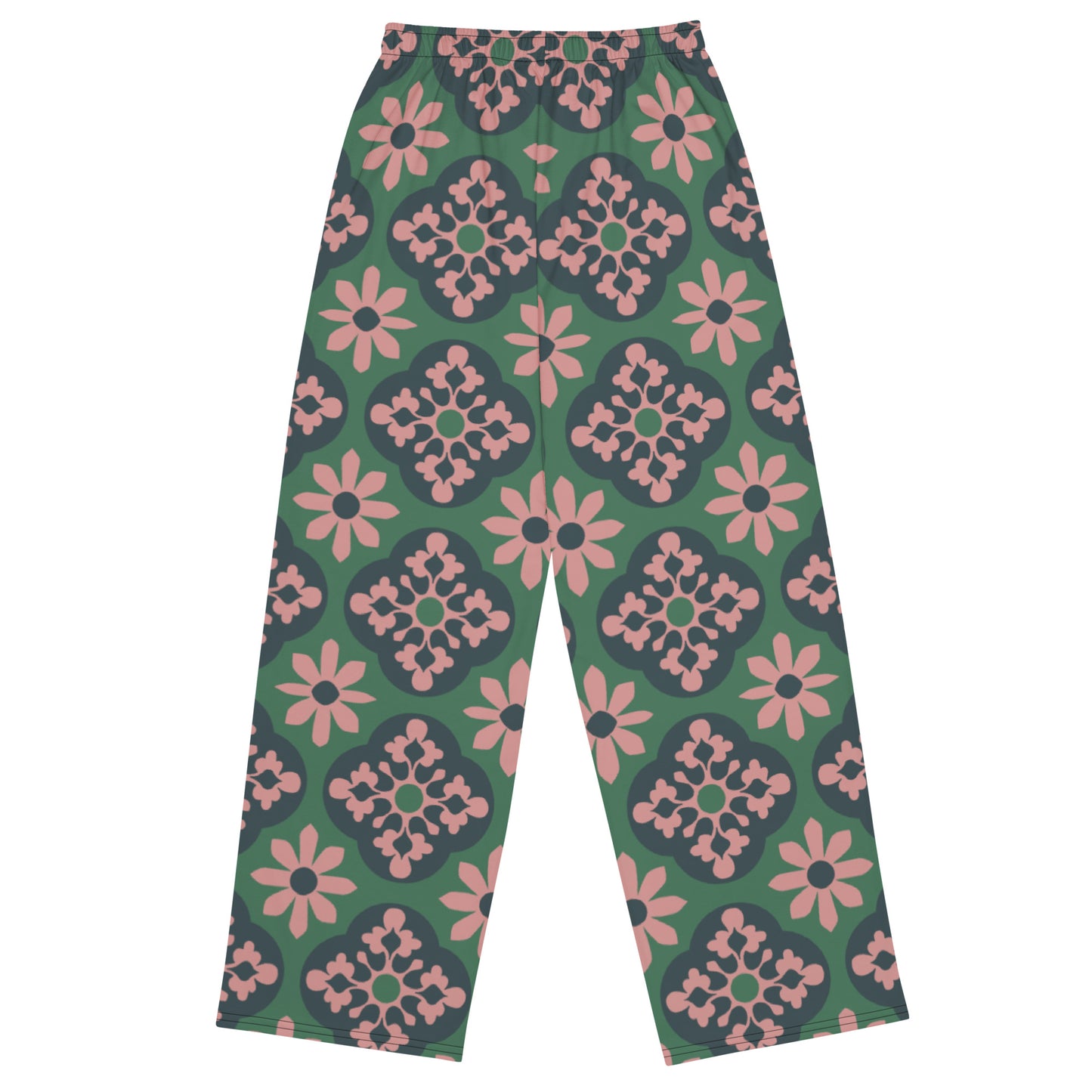 Pantalon large « Azulejos de Cascais »