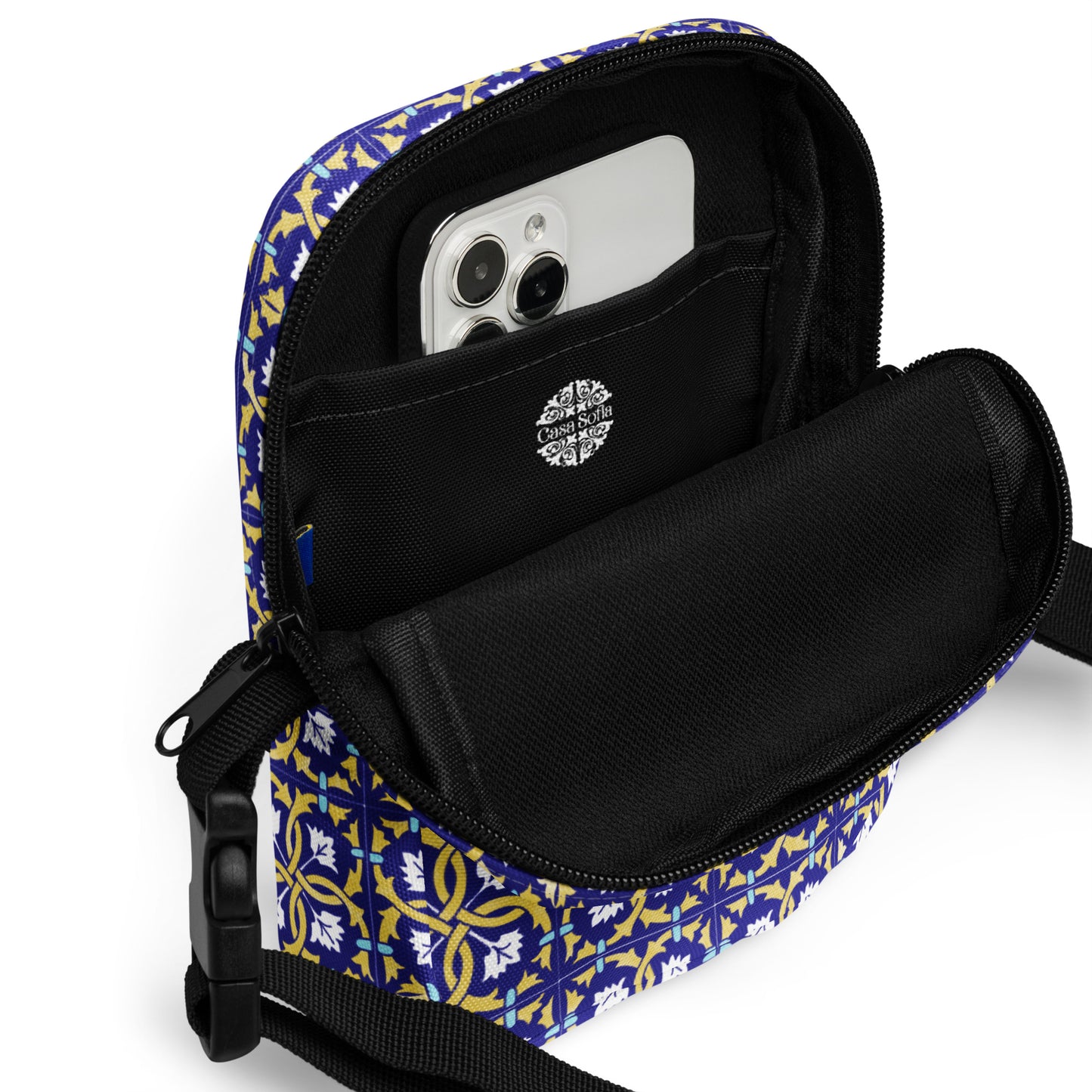 Bolsa tiracolo “Azulejos de Leiria”