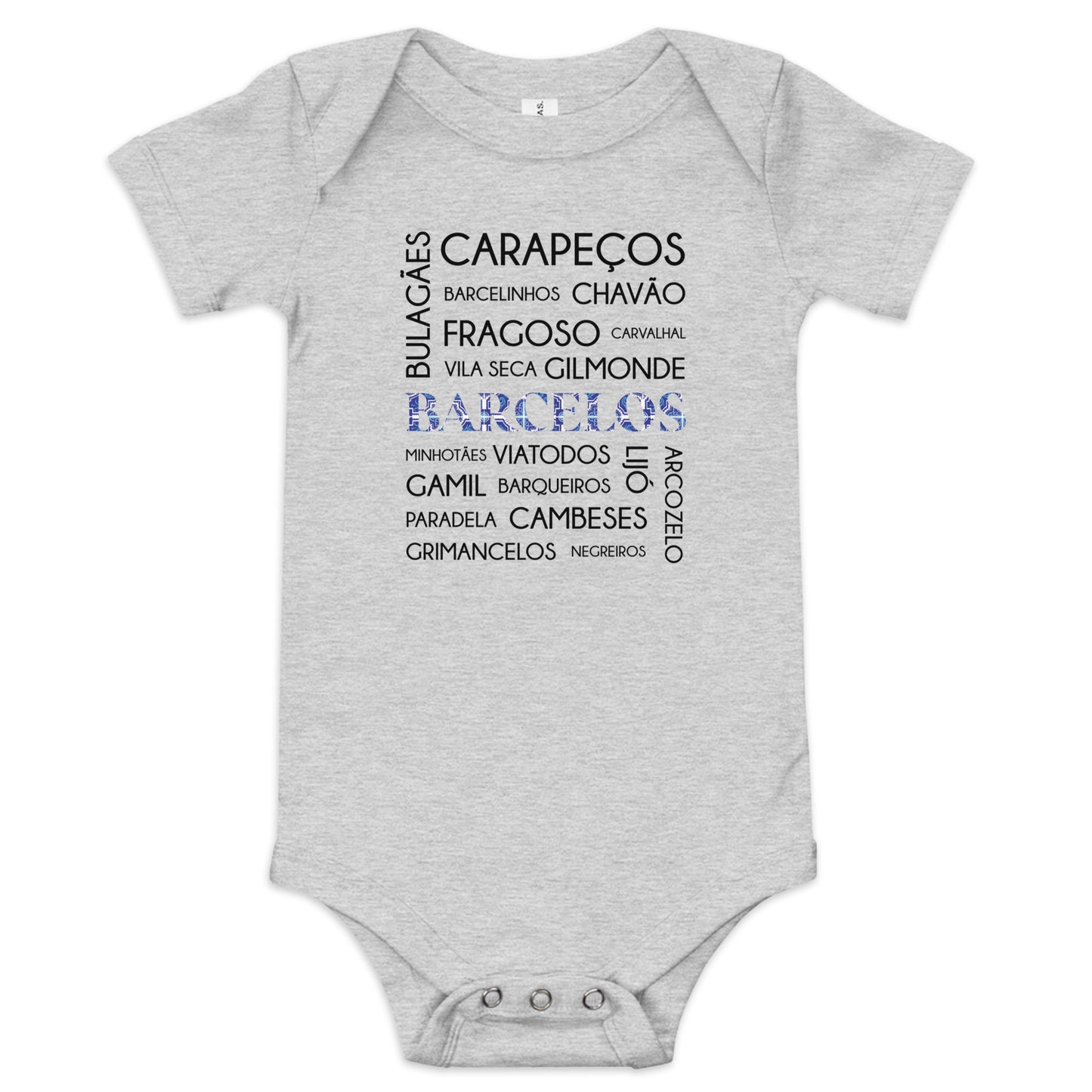 Body bébé « Barcelos e freguesias »
