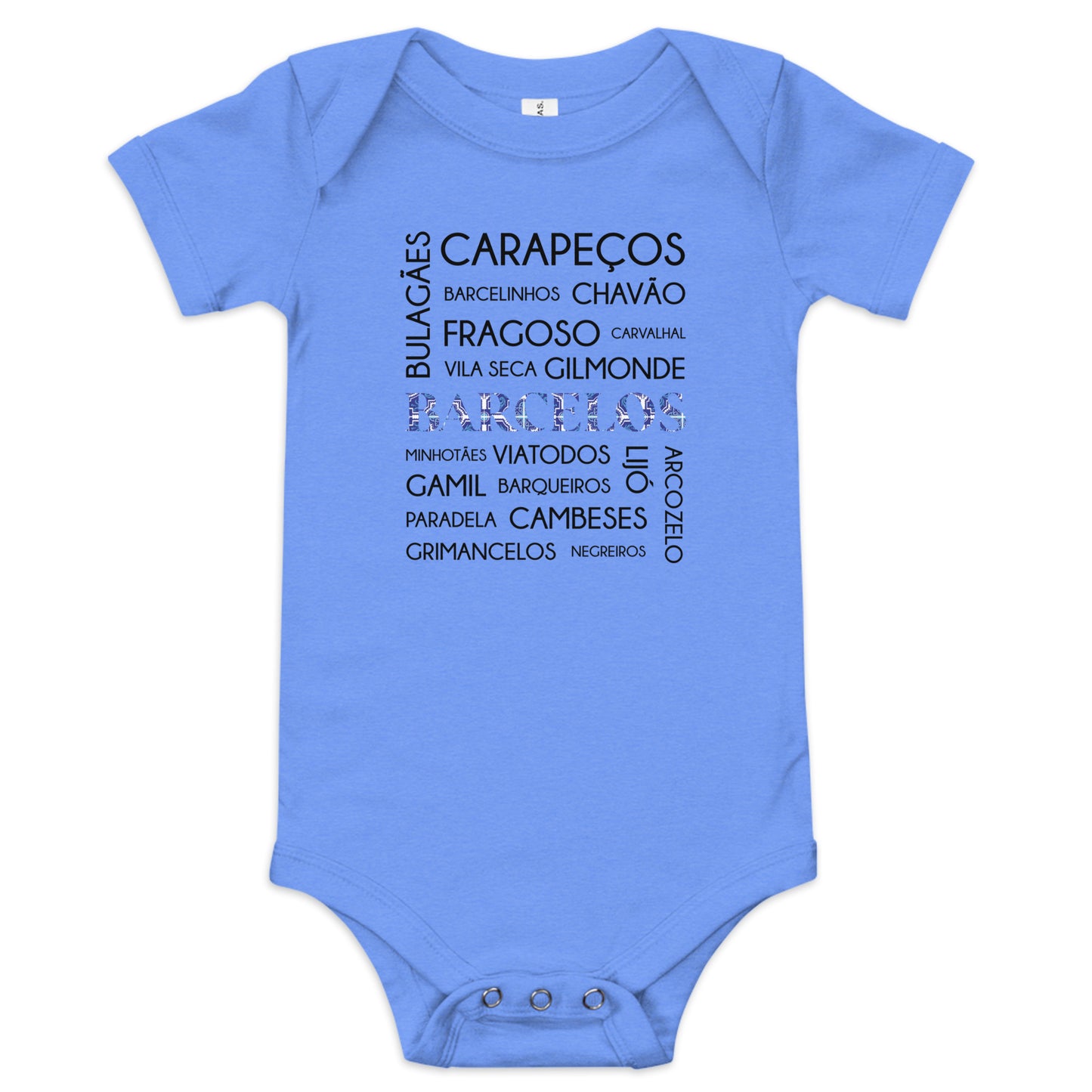 Body bébé « Barcelos e freguesias »
