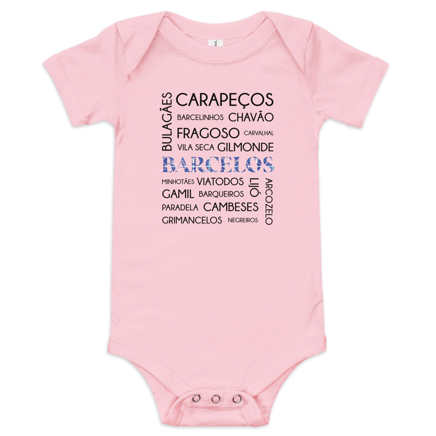 Body bébé « Barcelos e freguesias »