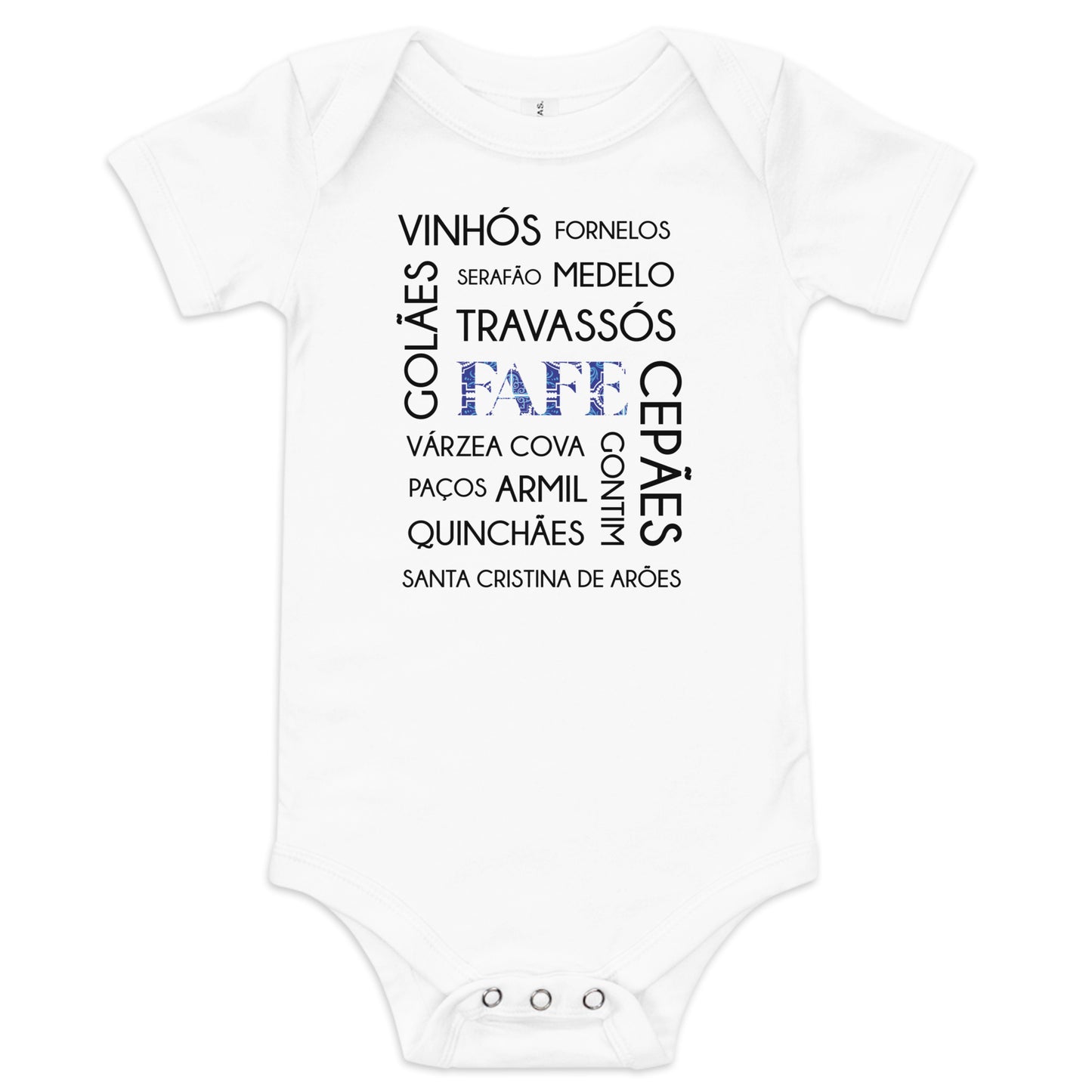Body bébé « Fafe e freguesias »