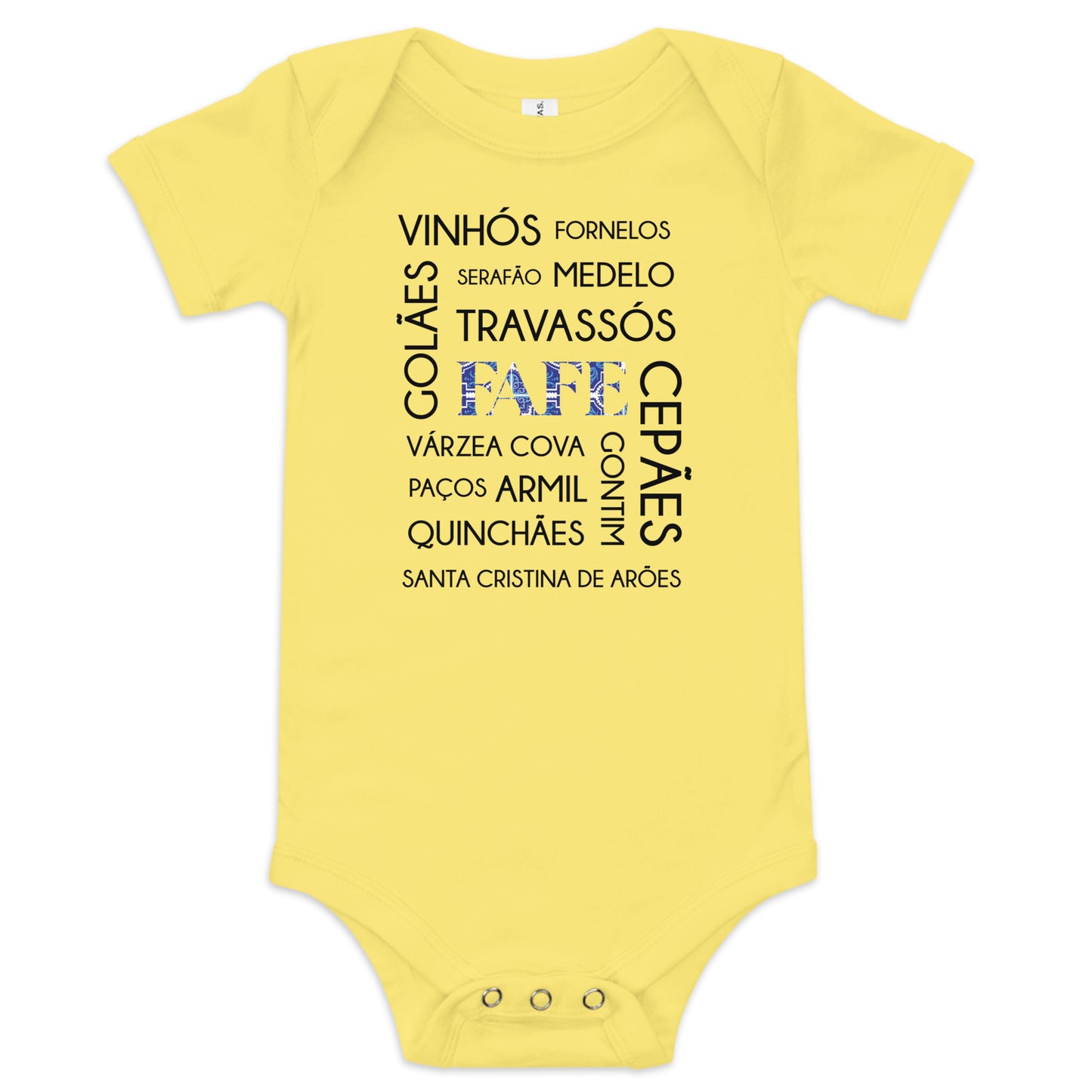 Body bébé « Fafe e freguesias »