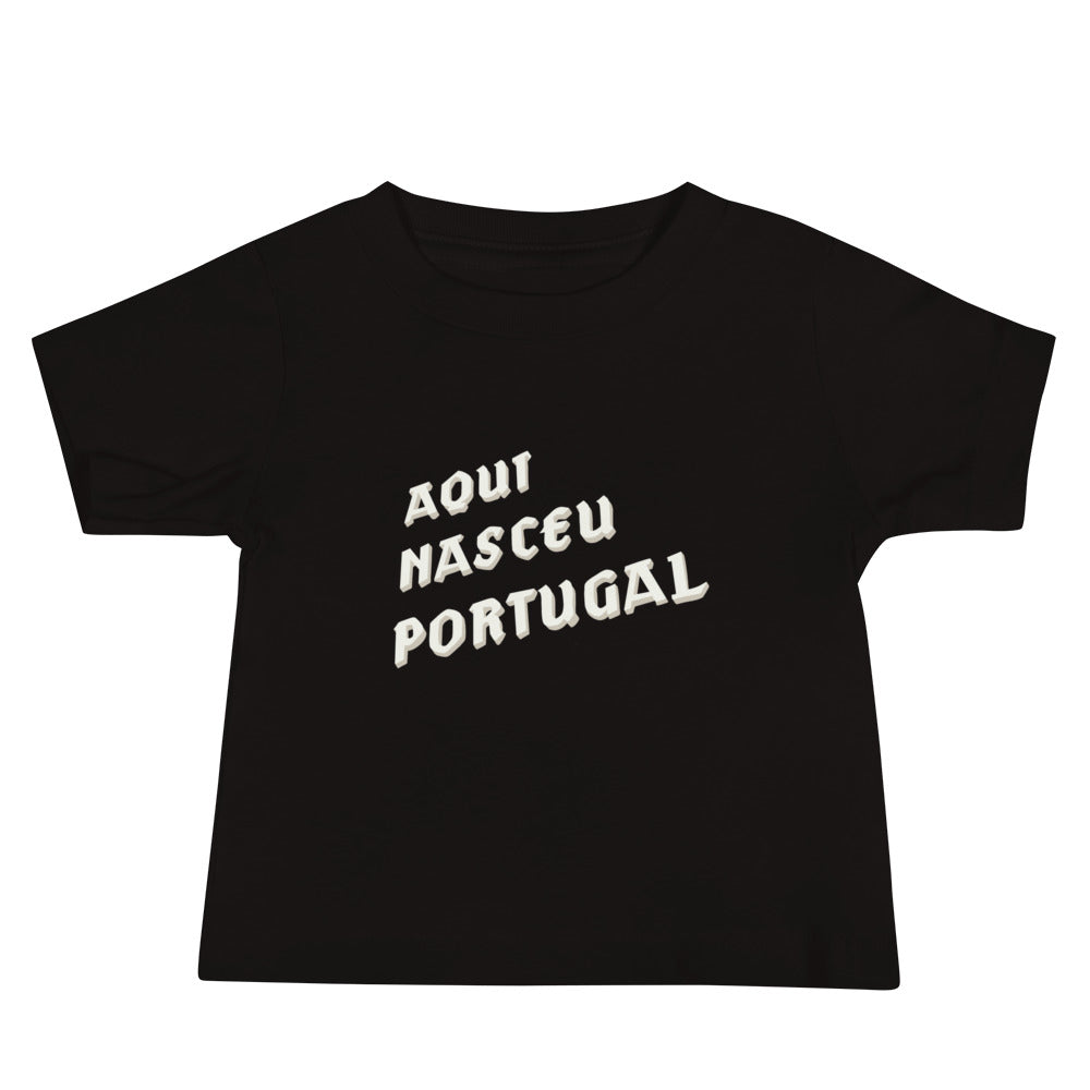 T-shirt bébé « Aqui Nasceu Portugal »