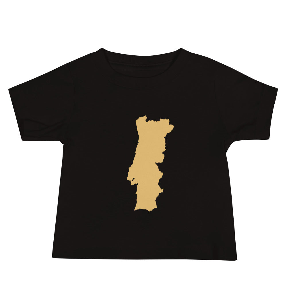 T-shirt bébé « Carte du Portugal »