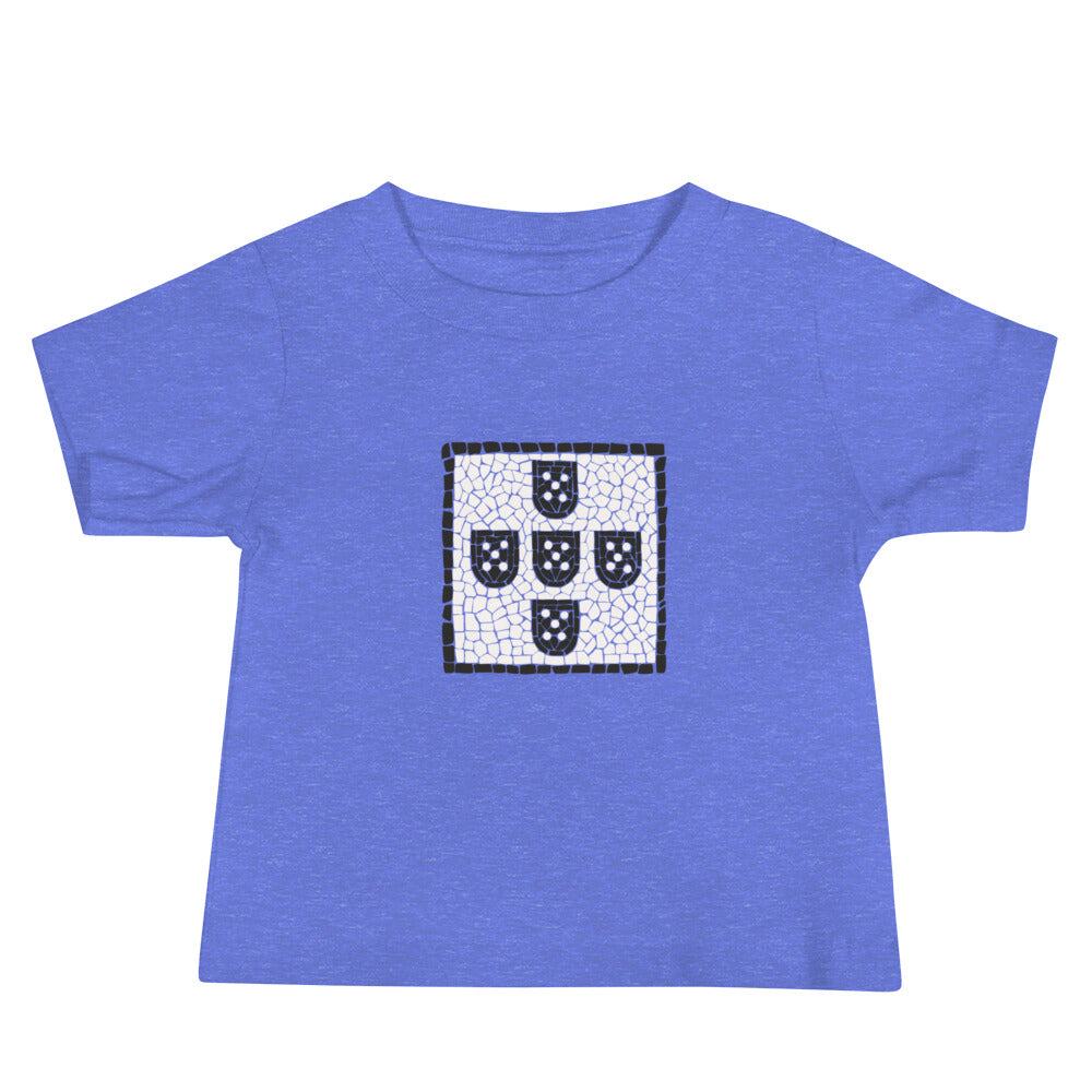 T-shirt bébé « Écusson Calçada Portuguesa »