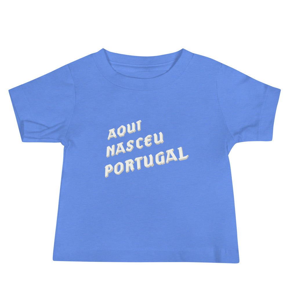 T-shirt bébé « Aqui Nasceu Portugal »