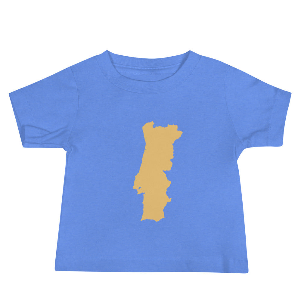 T-shirt bébé « Carte du Portugal »