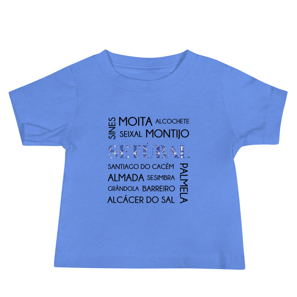 T-shirt bebé “Distrito Setúbal”