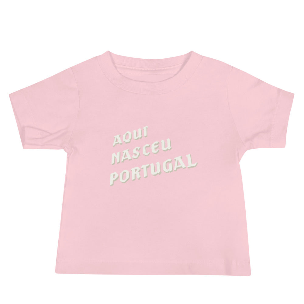 T-shirt bébé « Aqui Nasceu Portugal »