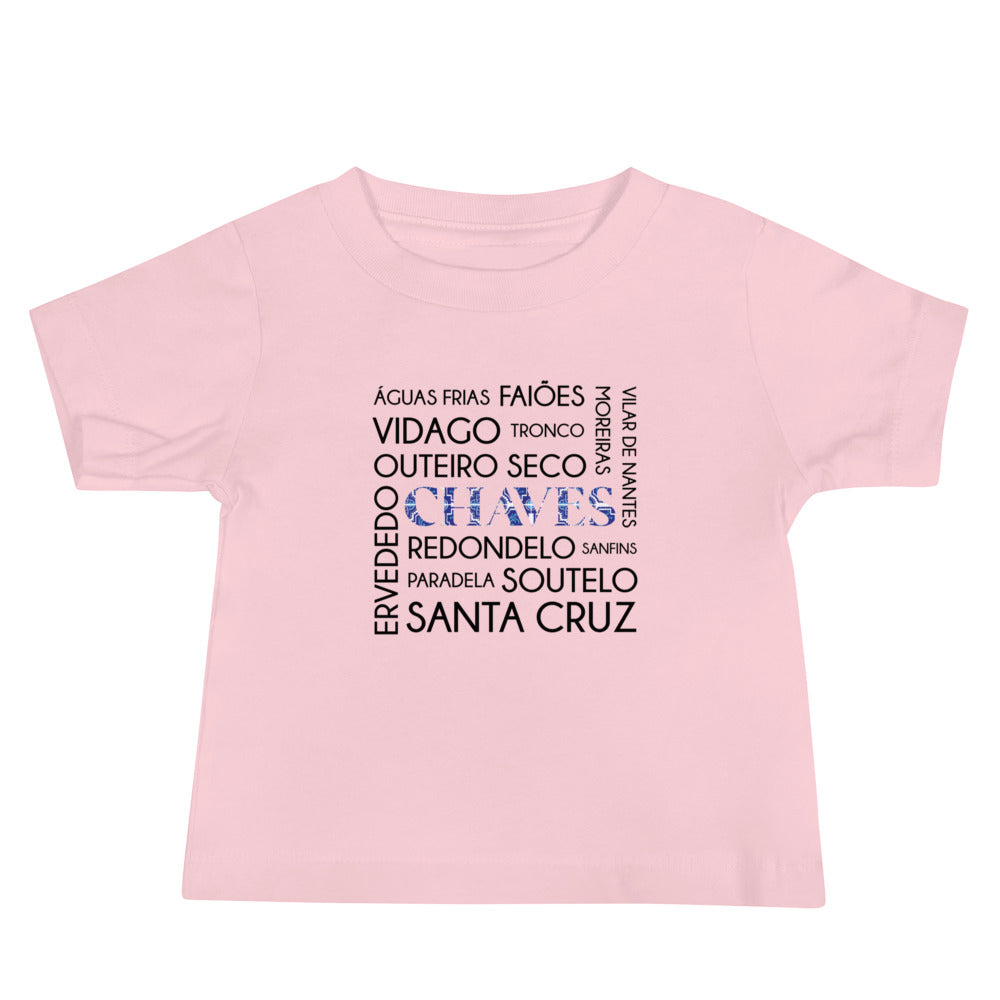 T-shirt bébé « Chaves e freguesias »