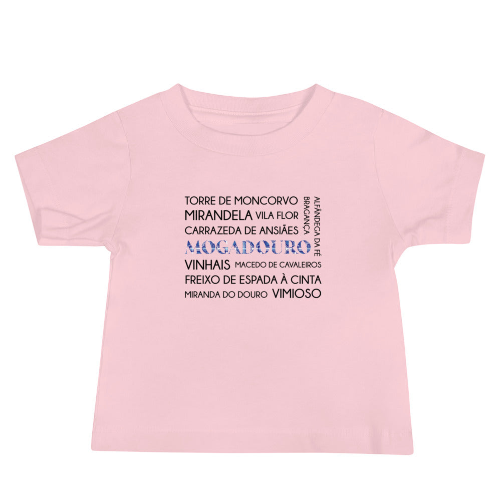 T-shirt bebé “Mogadouro e freguesias”