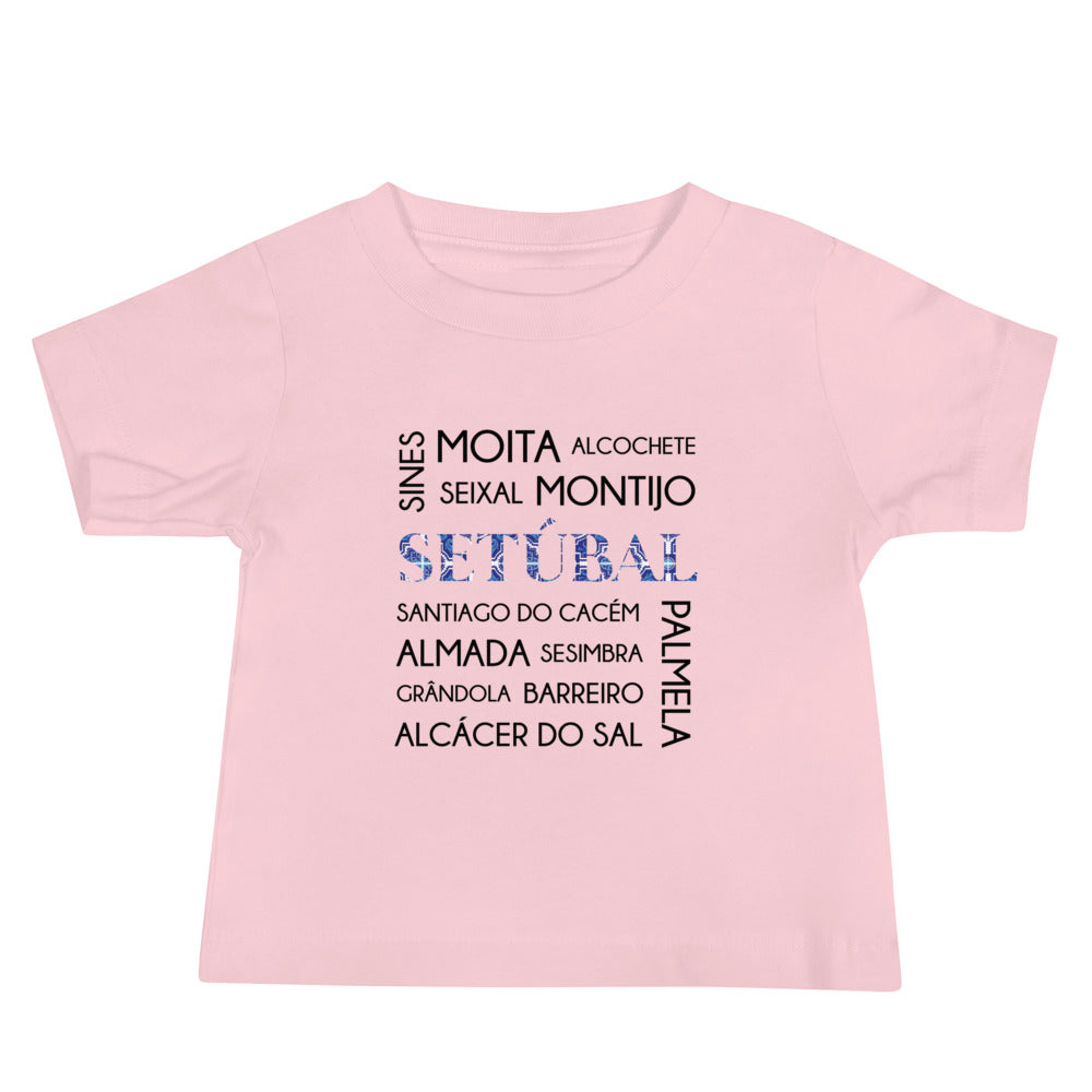 T-shirt bebé “Distrito Setúbal”