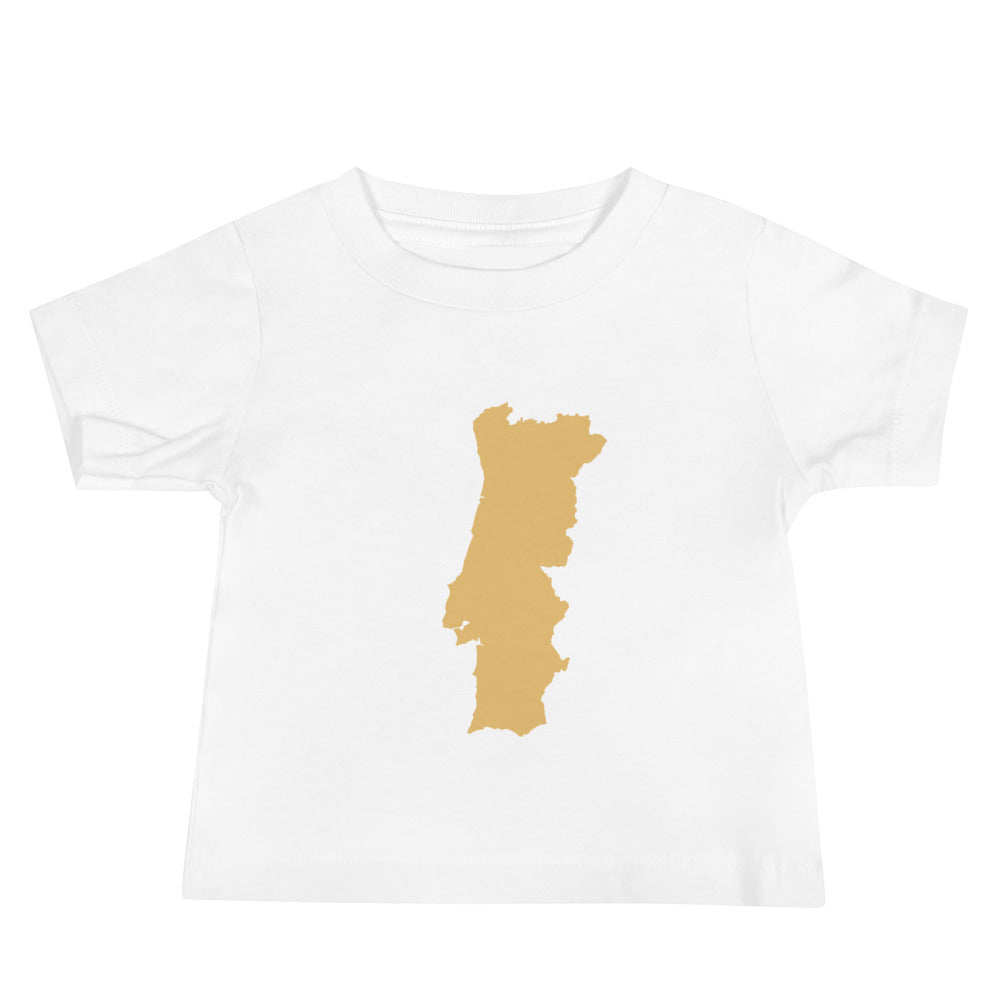 T-shirt bébé « Carte du Portugal »