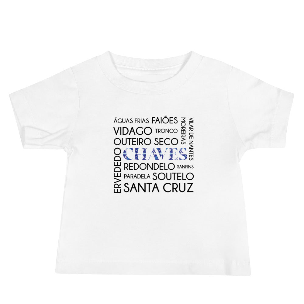 T-shirt bébé « Chaves e freguesias »