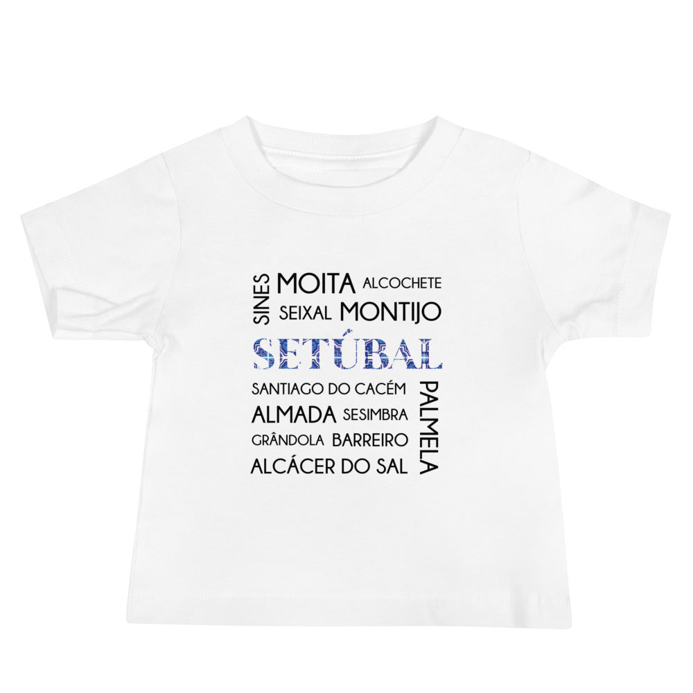 T-shirt bebé “Distrito Setúbal”