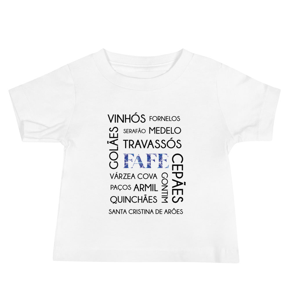 T-shirt bébé « Fafe e freguesias »
