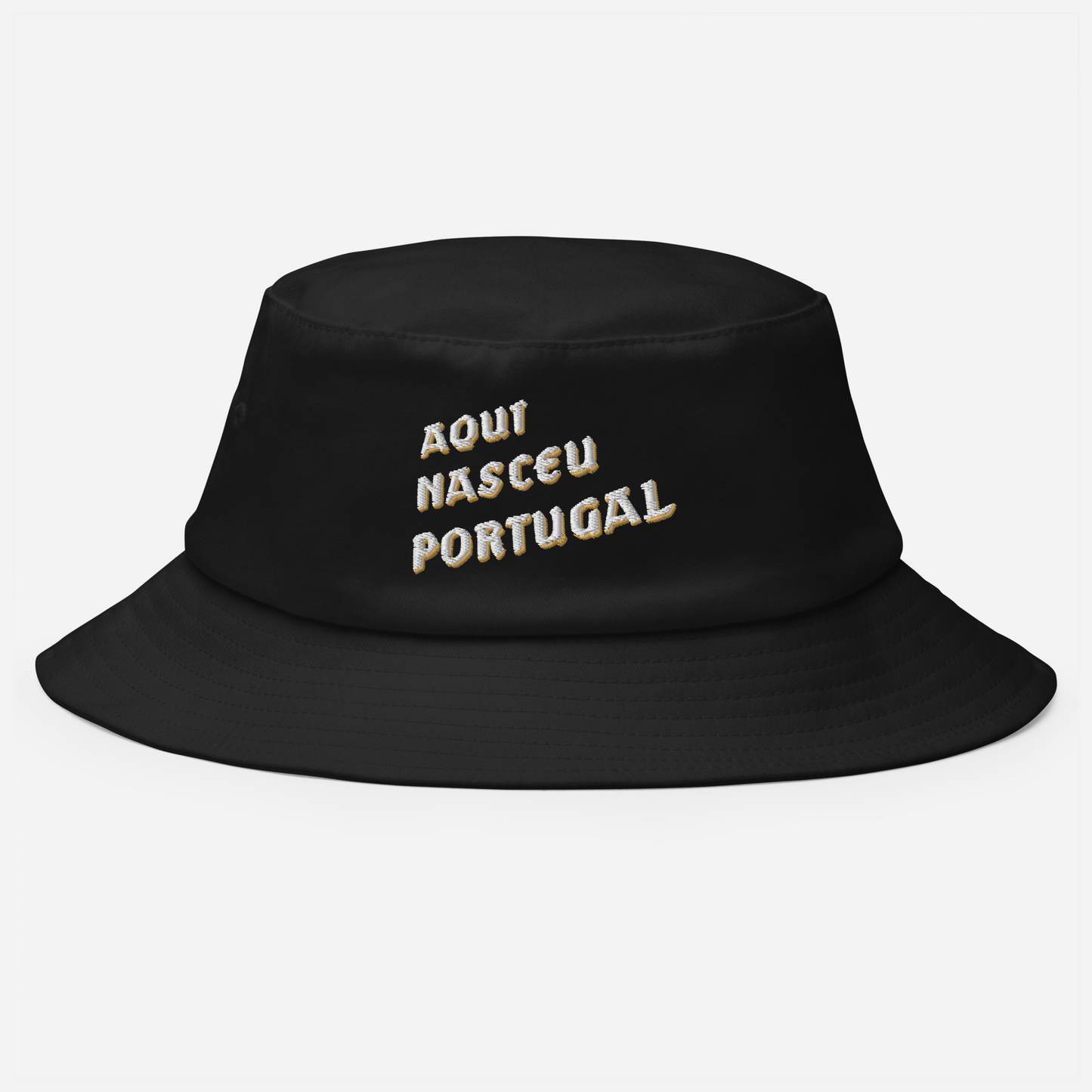 Bob brodé « Aqui Nasceu Portugal »
