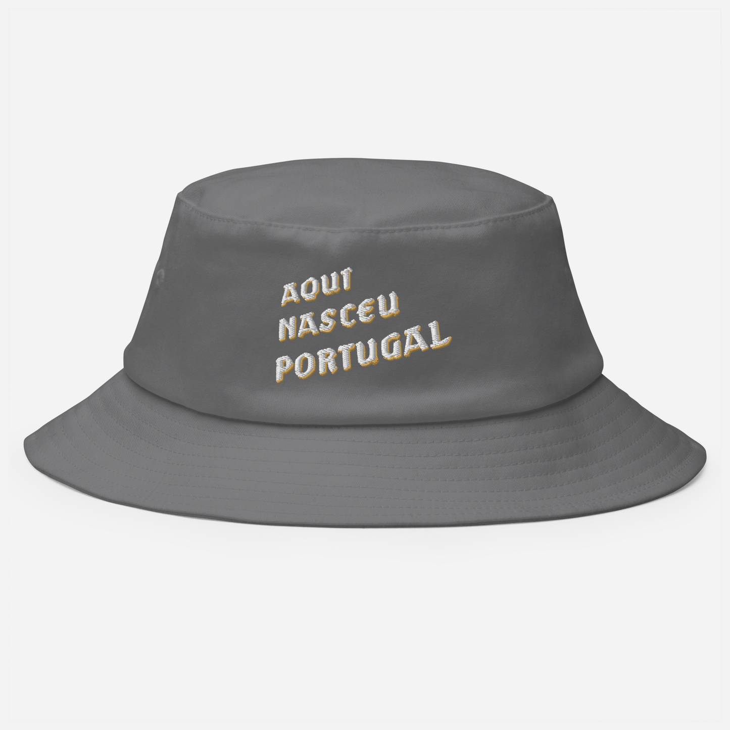 Bob brodé « Aqui Nasceu Portugal »