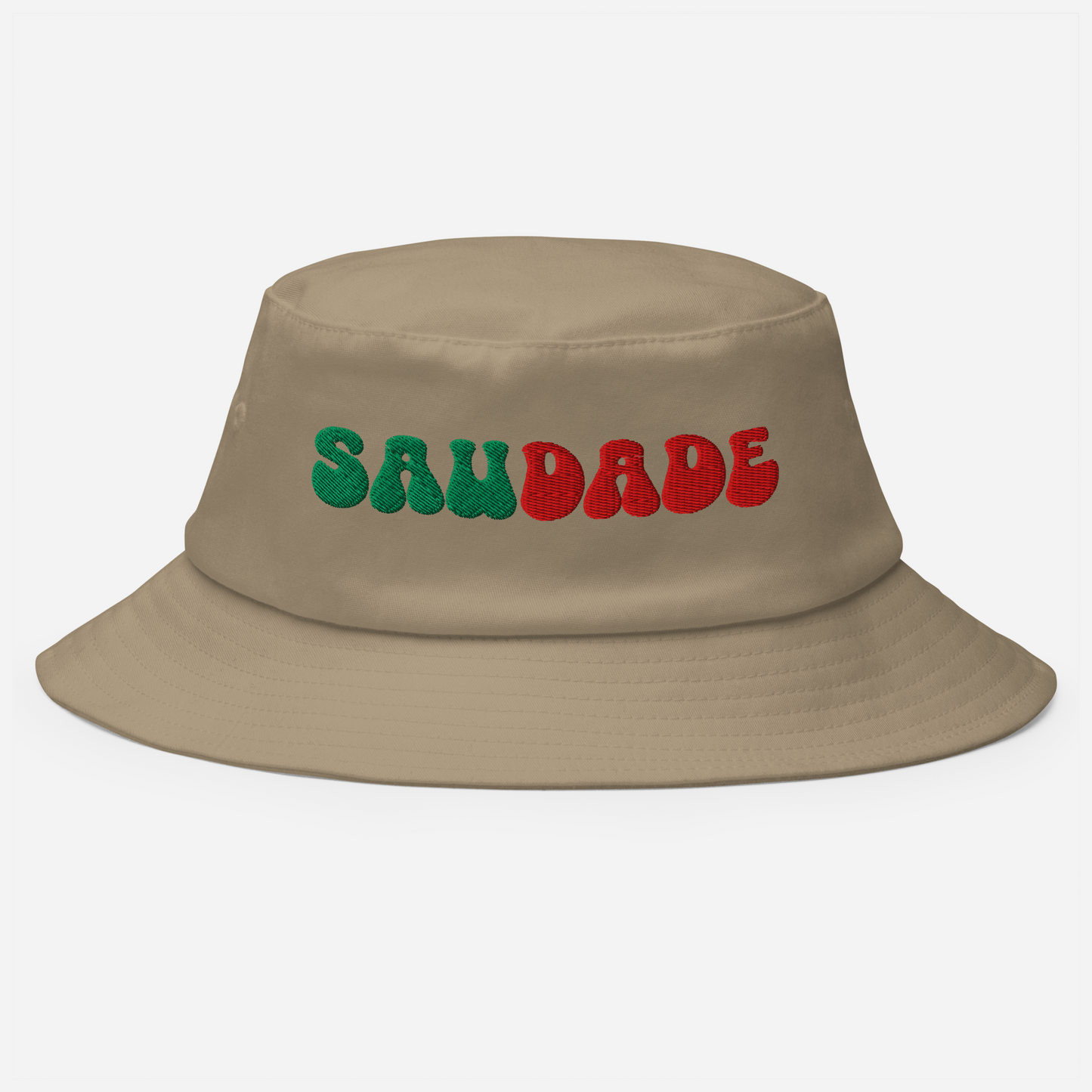Chapéu bucket bordado “Saudade Portugal”