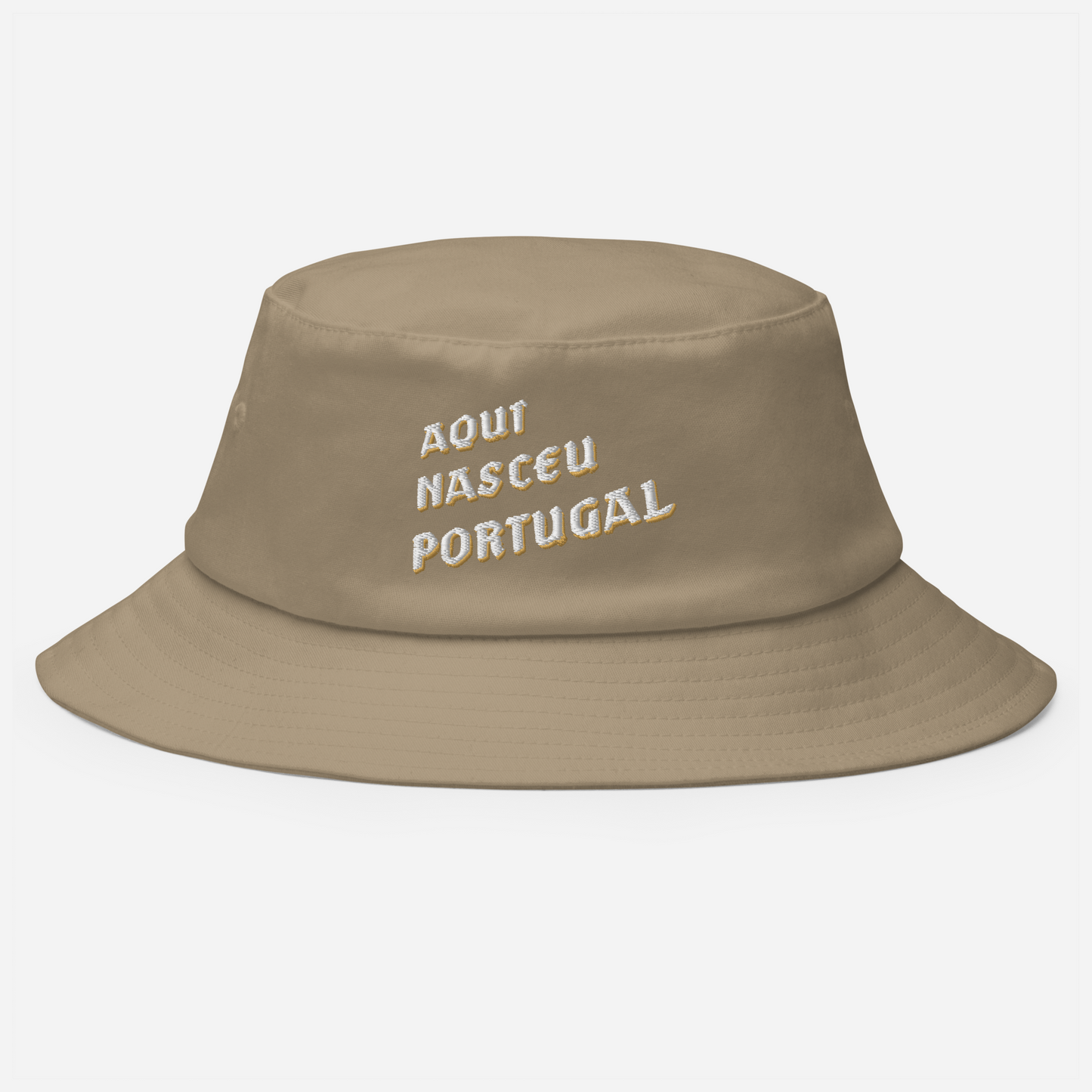 Bob brodé « Aqui Nasceu Portugal »