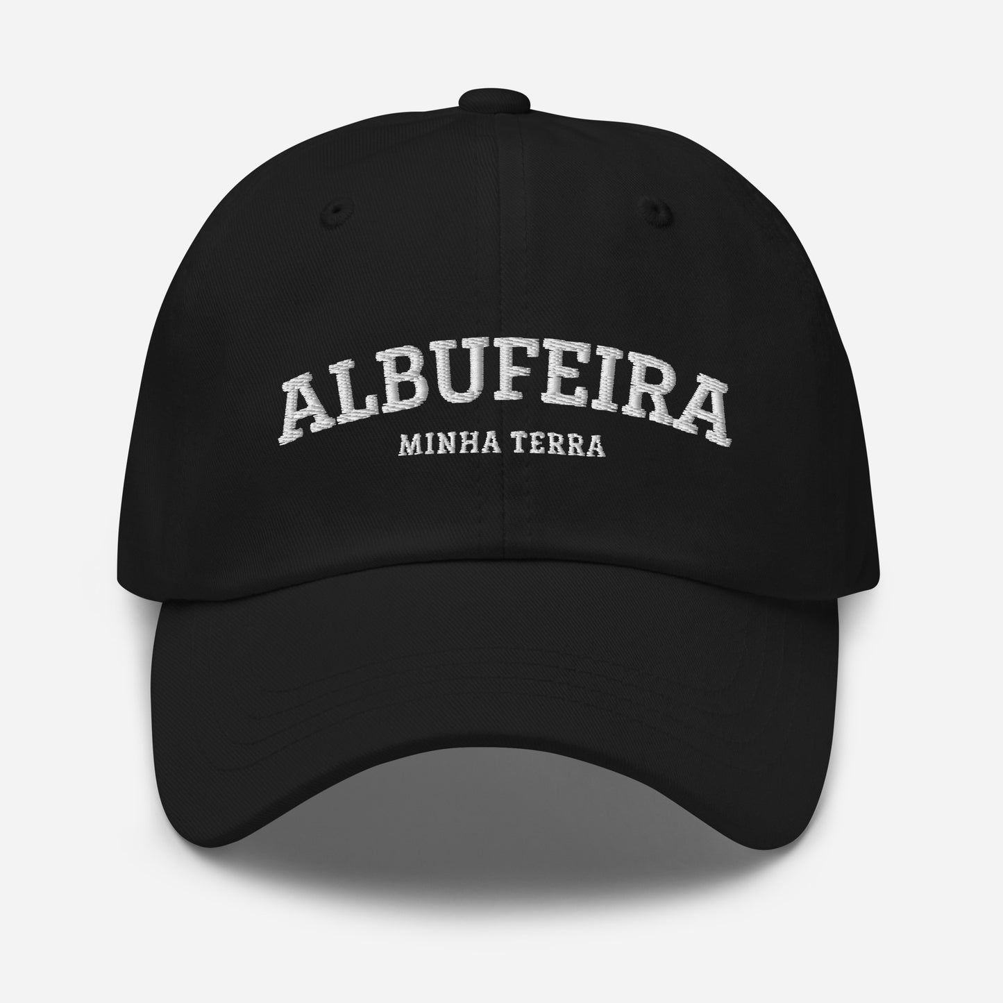 Casquette brodée "Albufeira, Minha Terra"