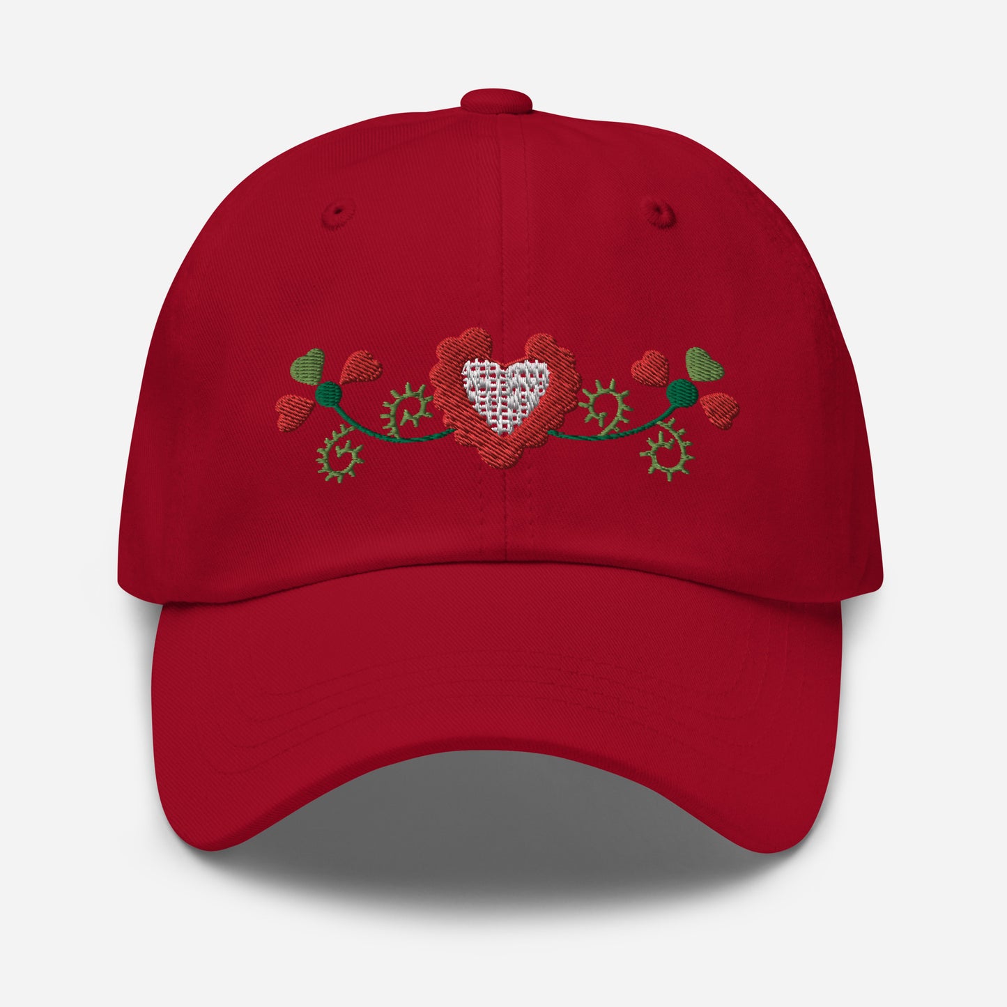 Casquette brodée « Flor de Viana »