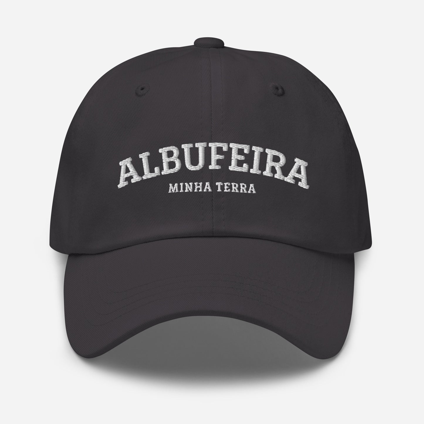 Casquette brodée "Albufeira, Minha Terra"