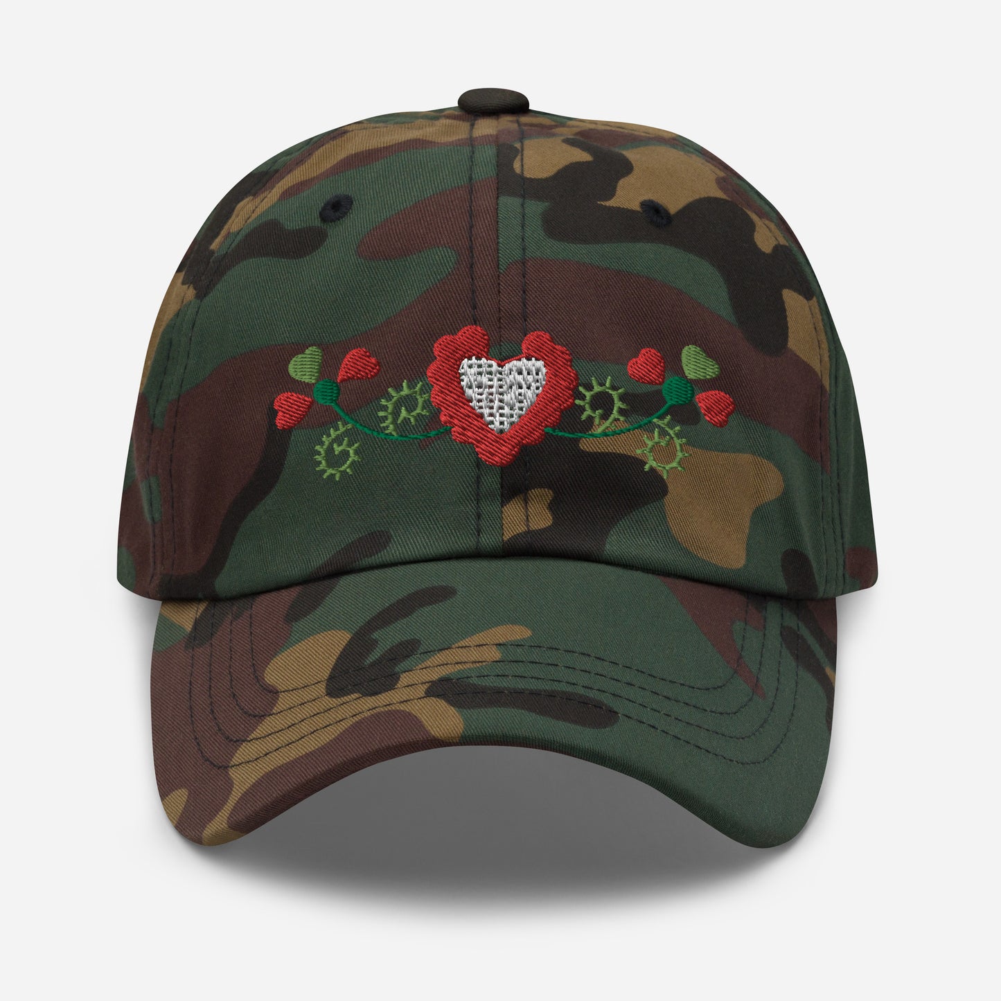 Casquette brodée « Flor de Viana »
