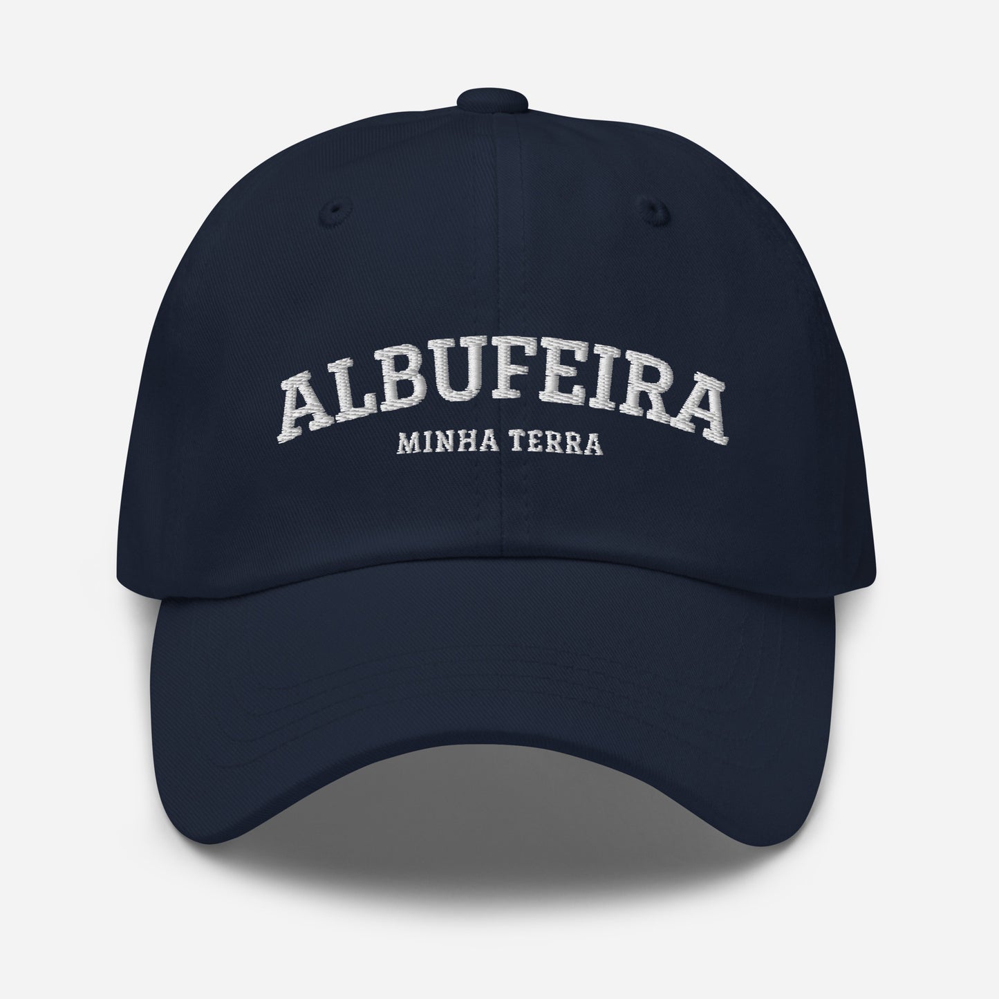 Casquette brodée "Albufeira, Minha Terra"