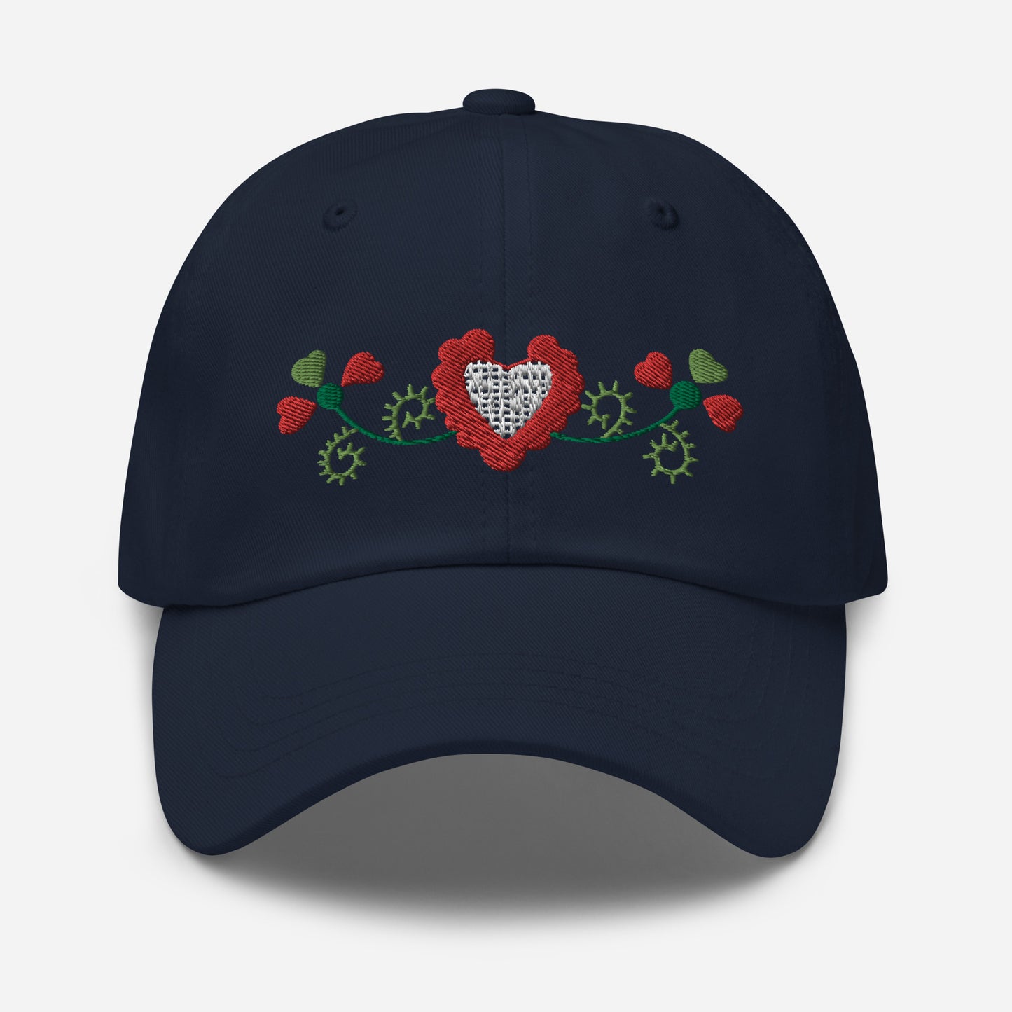 Casquette brodée « Flor de Viana »