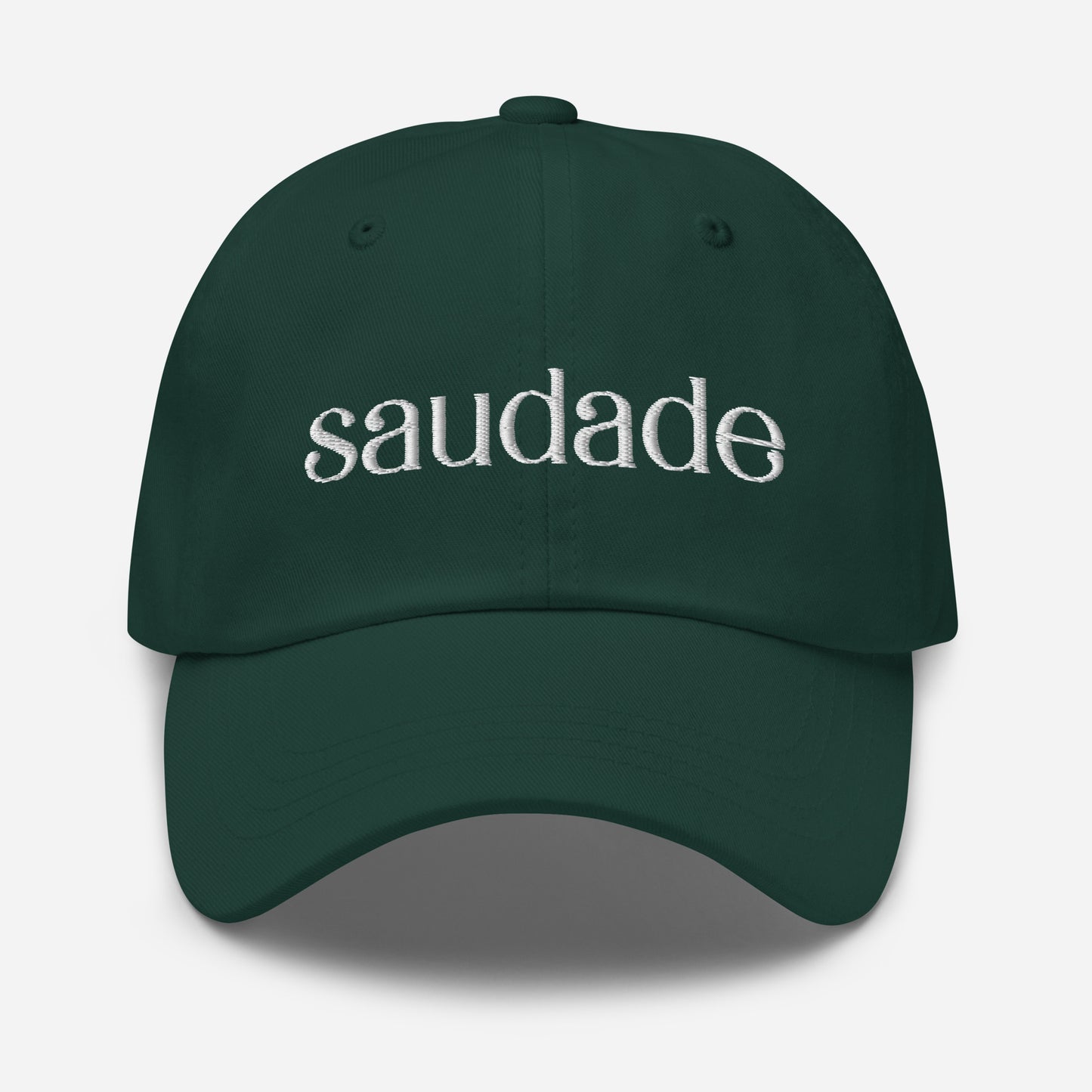 Casquette brodée "Saudade"